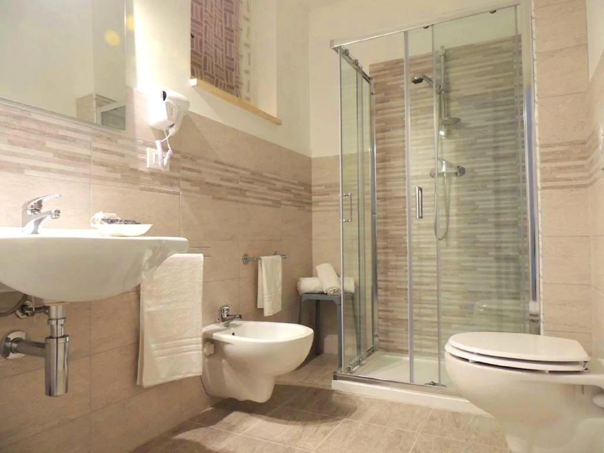 Bathroom in B&B Le Ninfe