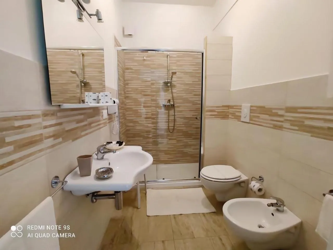 Bathroom in B&B Le Ninfe