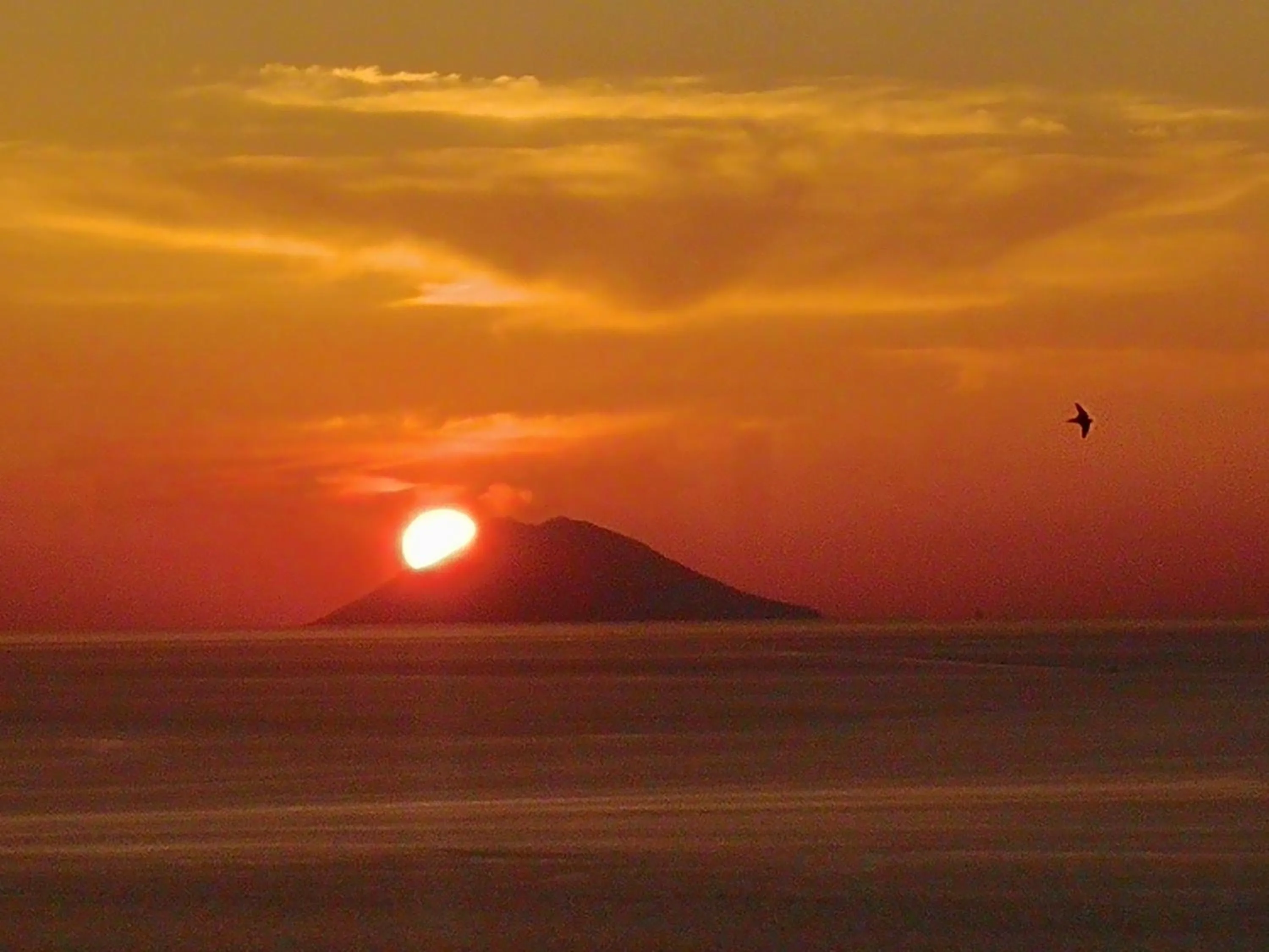 Sunset in B&B Le Ninfe