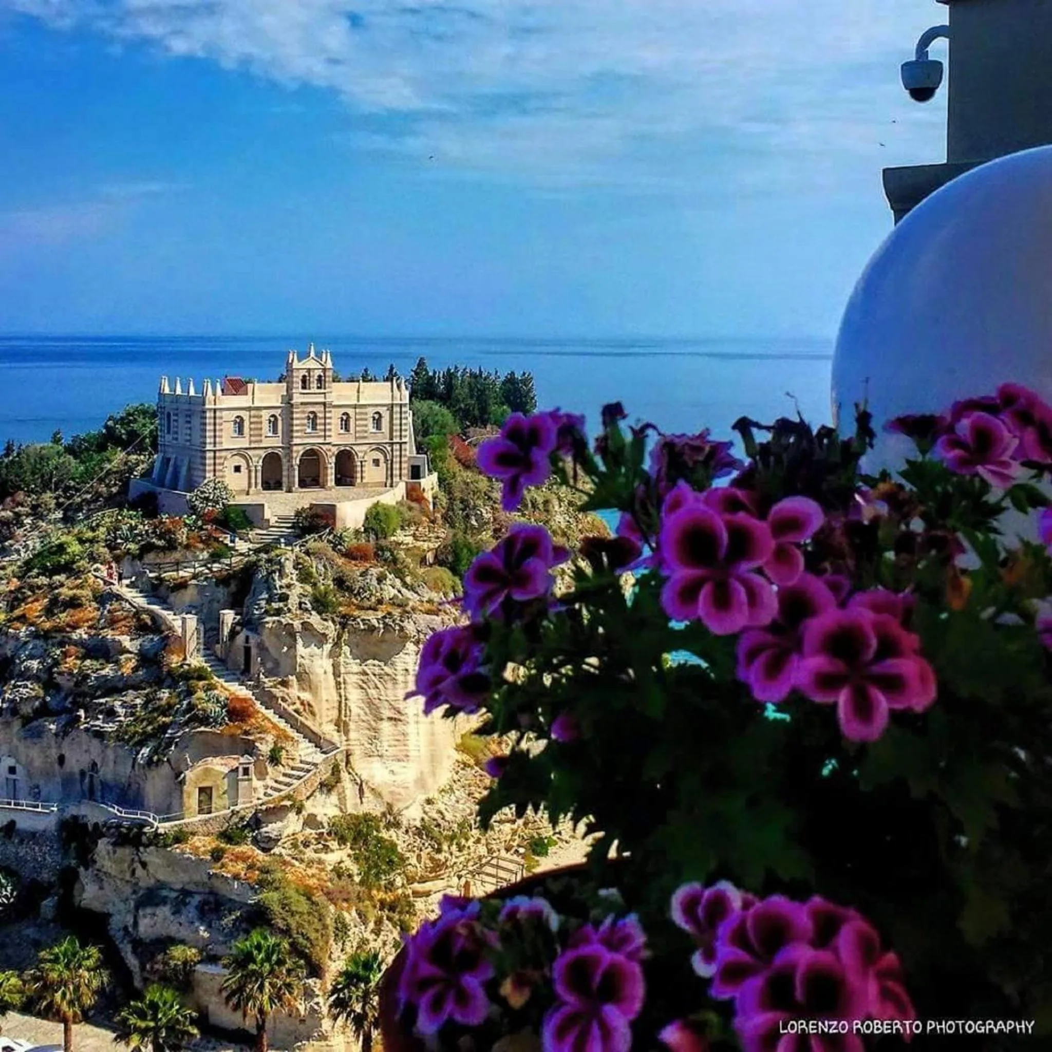 Landmark view in B&B Le Ninfe