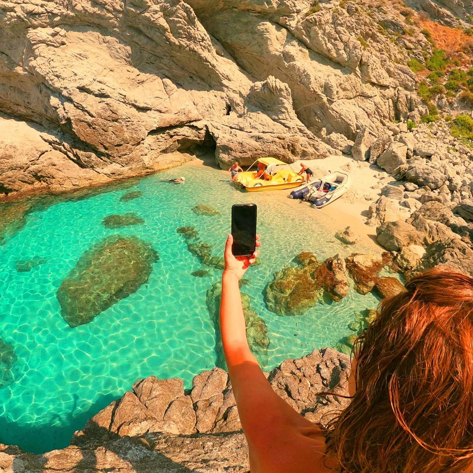 Beach in B&B Le Ninfe