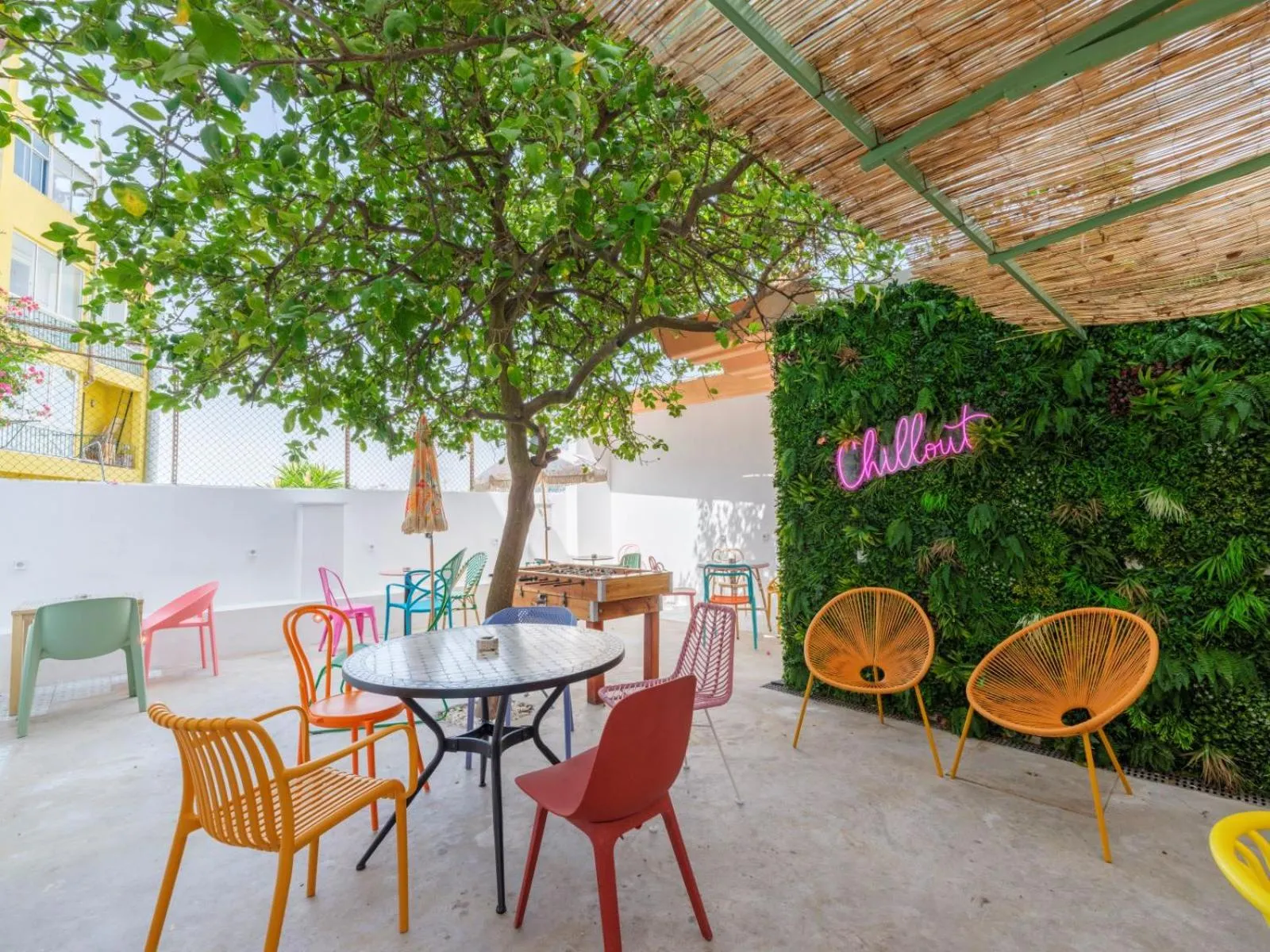 Garden in Lisbon Chillout Hostel