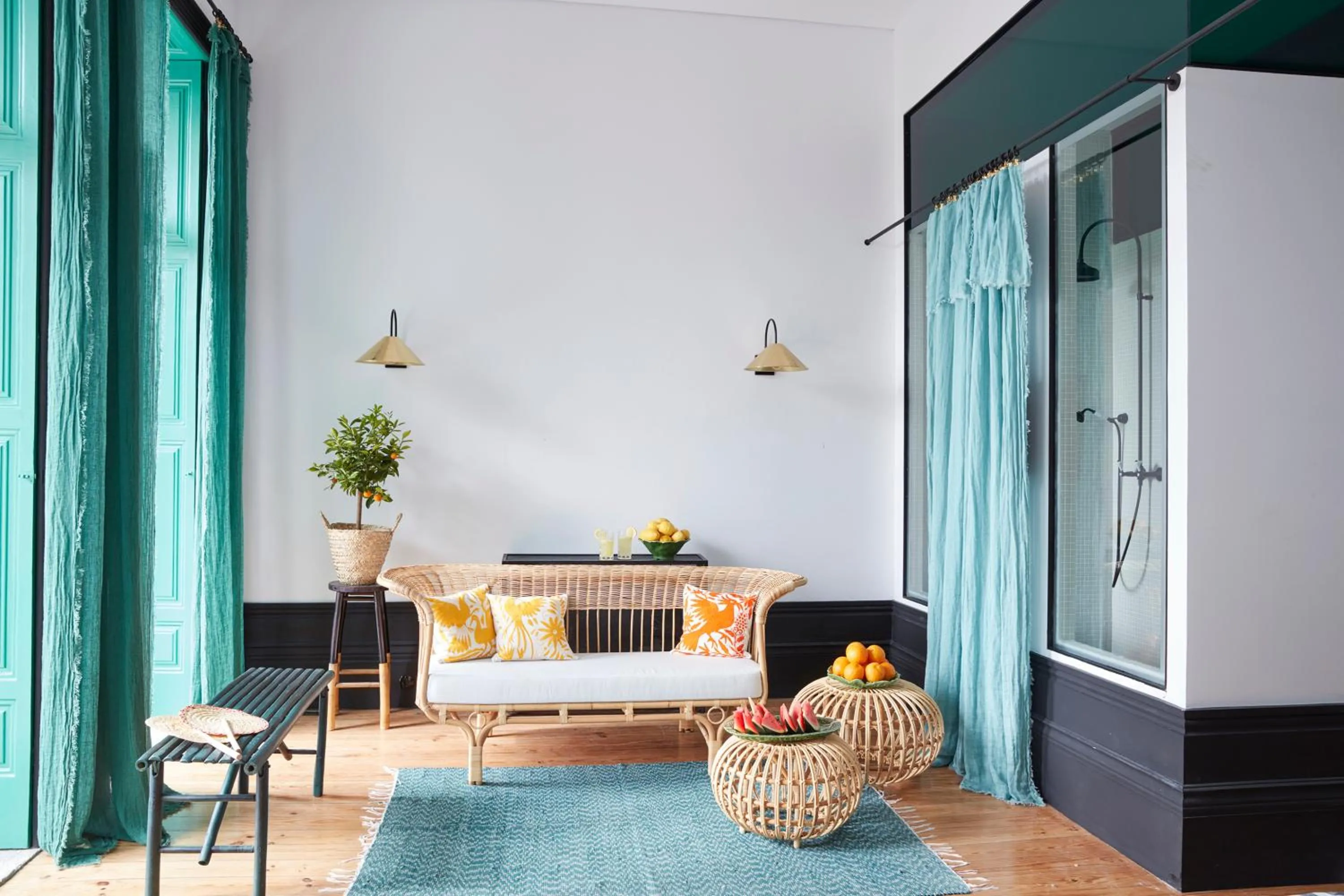 Living room in Cocorico Luxury House - Porto