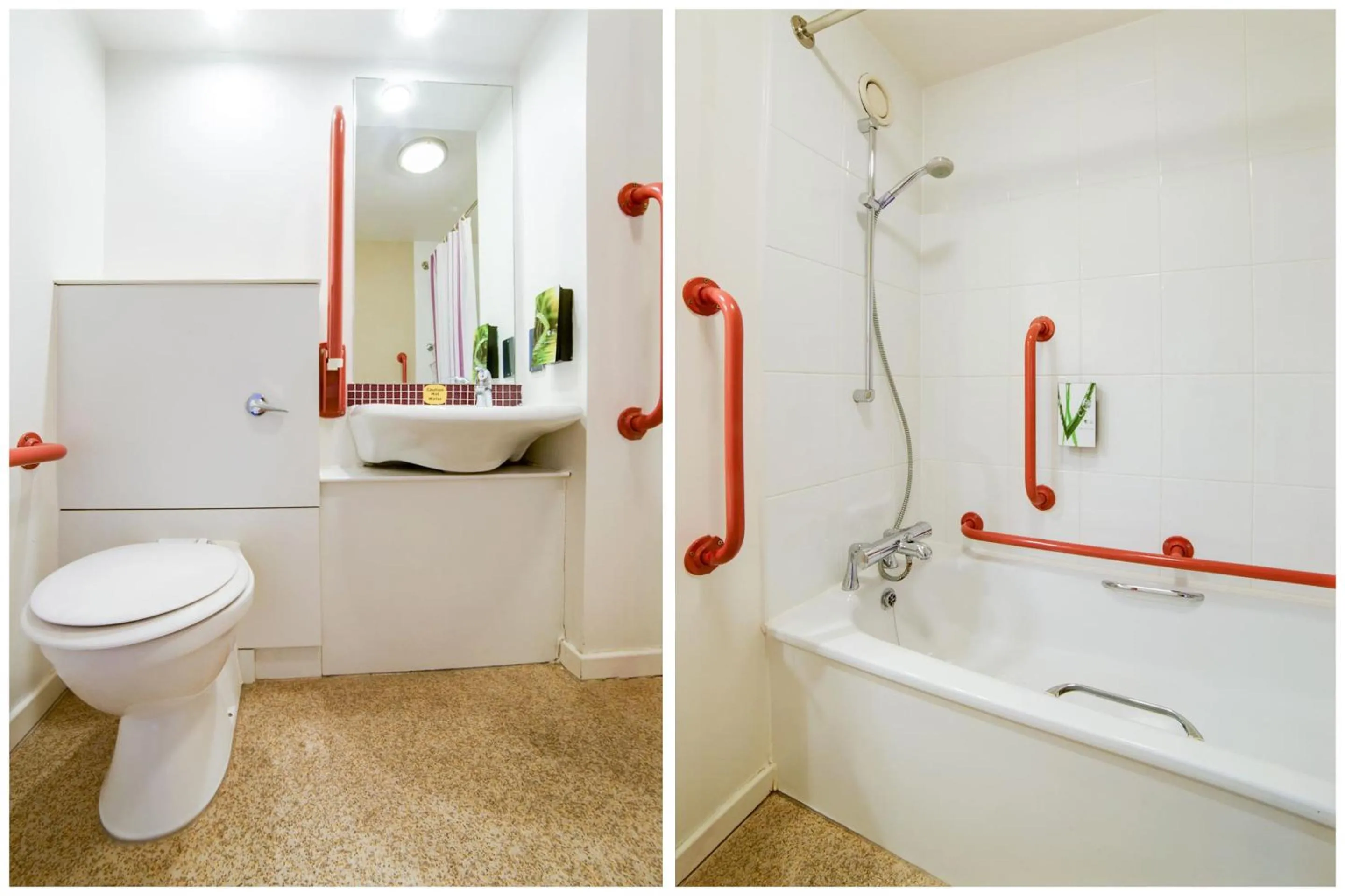 Bathroom in Lakeside Haydock Hotel, St Helens