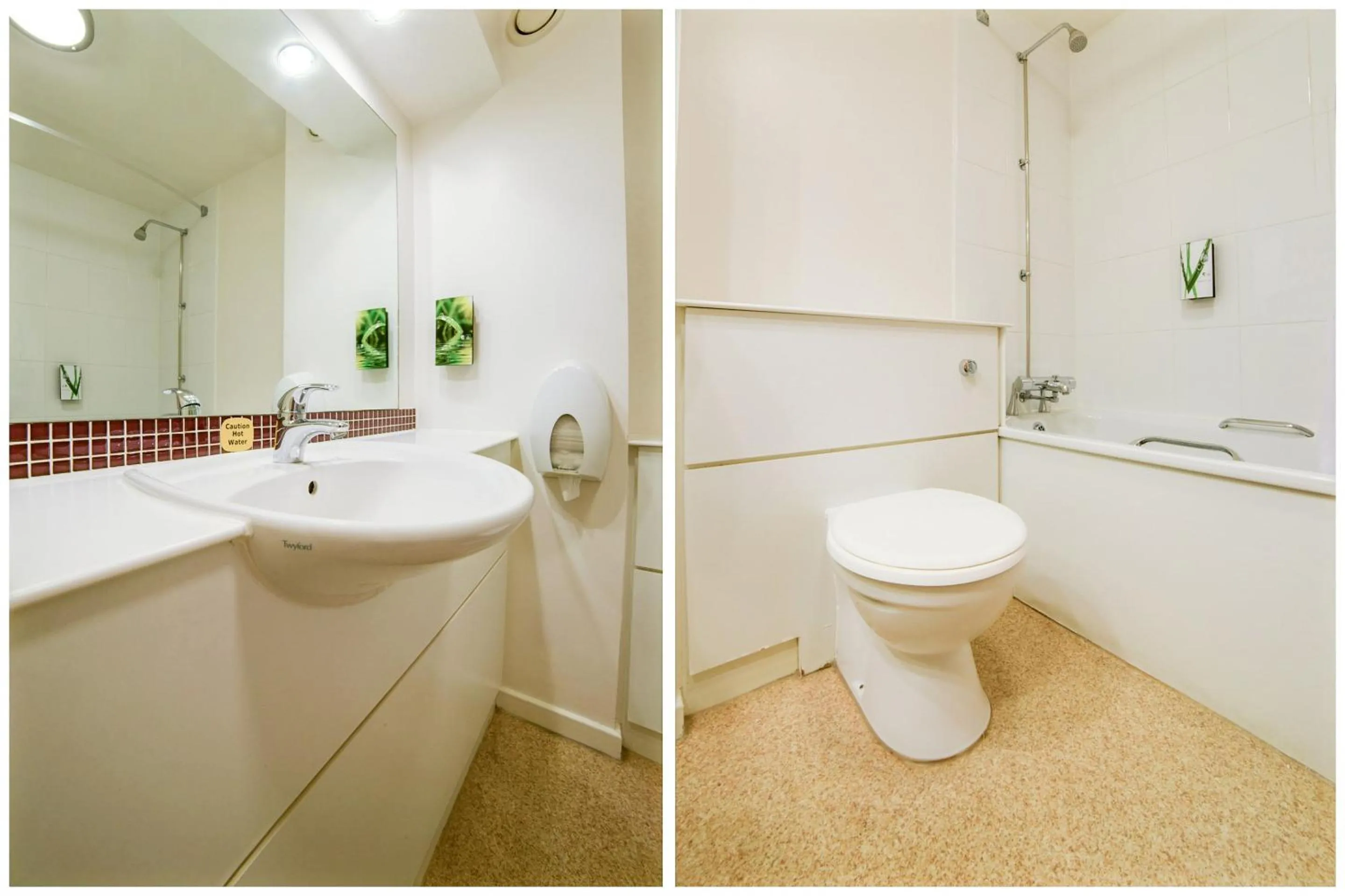 Bathroom in Lakeside Haydock Hotel, St Helens