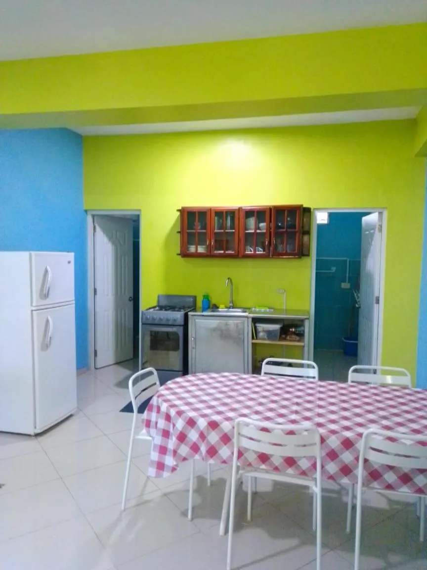 Kitchen or kitchenette in Casa Azul - Apartment