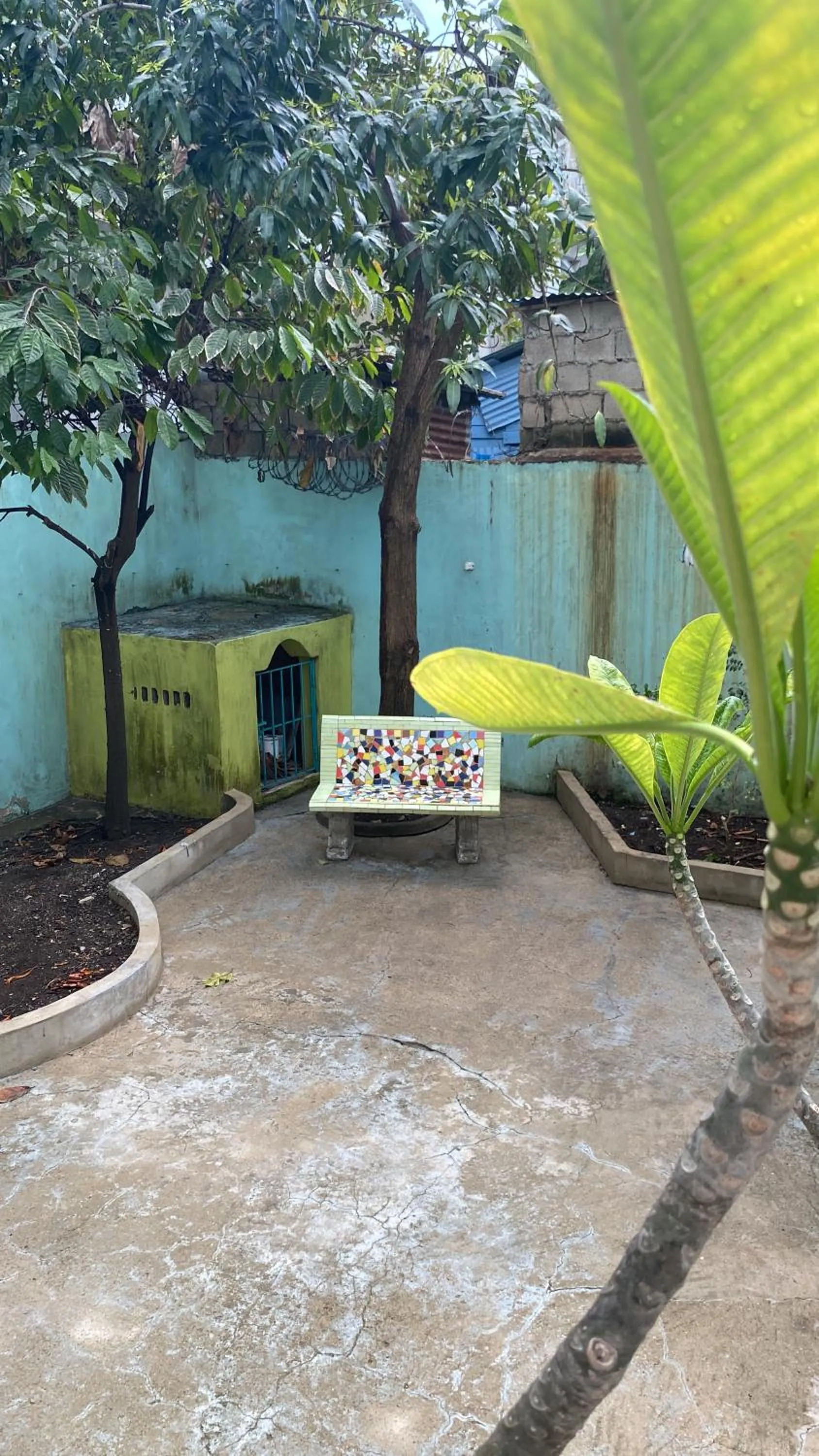 Garden in Casa Azul - Apartment