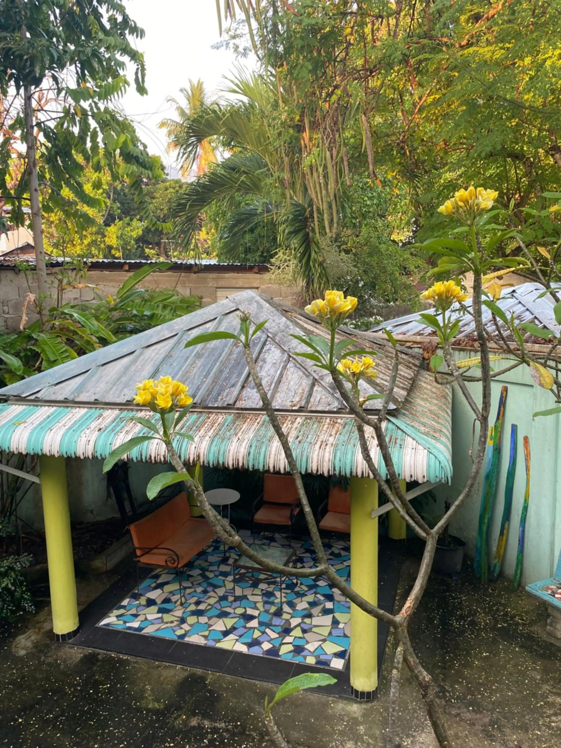 Garden in Casa Azul - Apartment