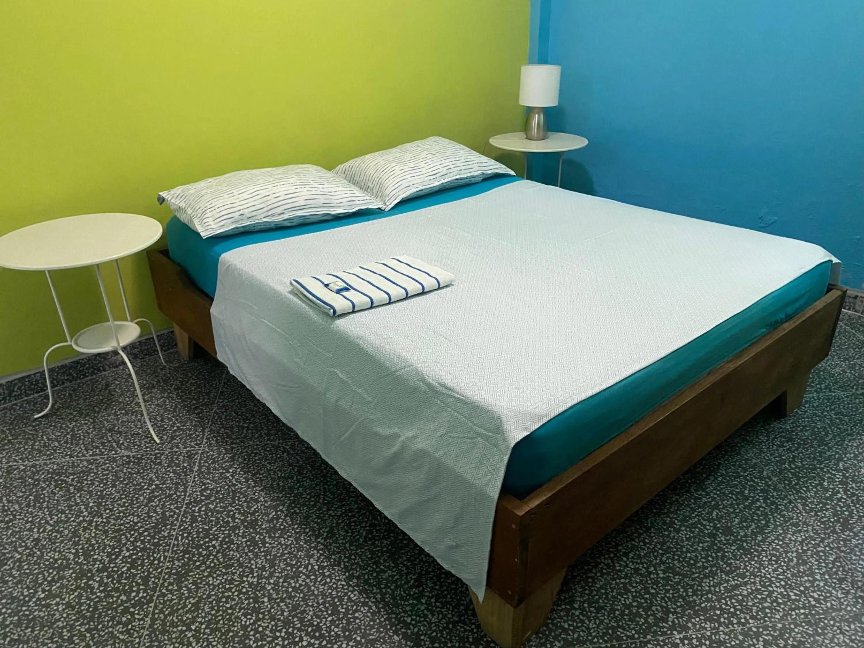 Bedroom, Bed in Casa Azul - Apartment