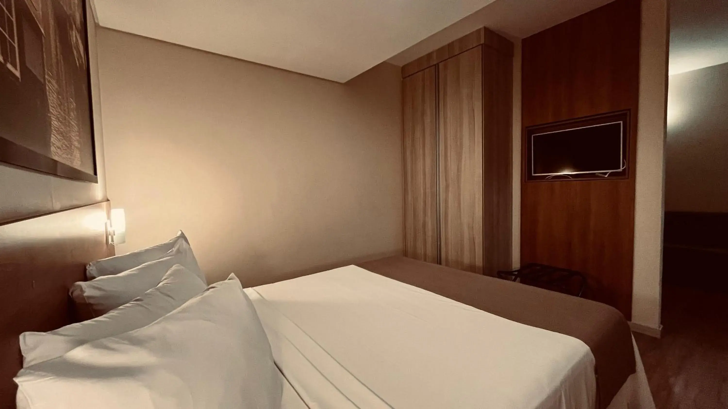 Bed in Hotel Amsterdam Montes Claros Bed in Hotel Amsterdam Montes Claros