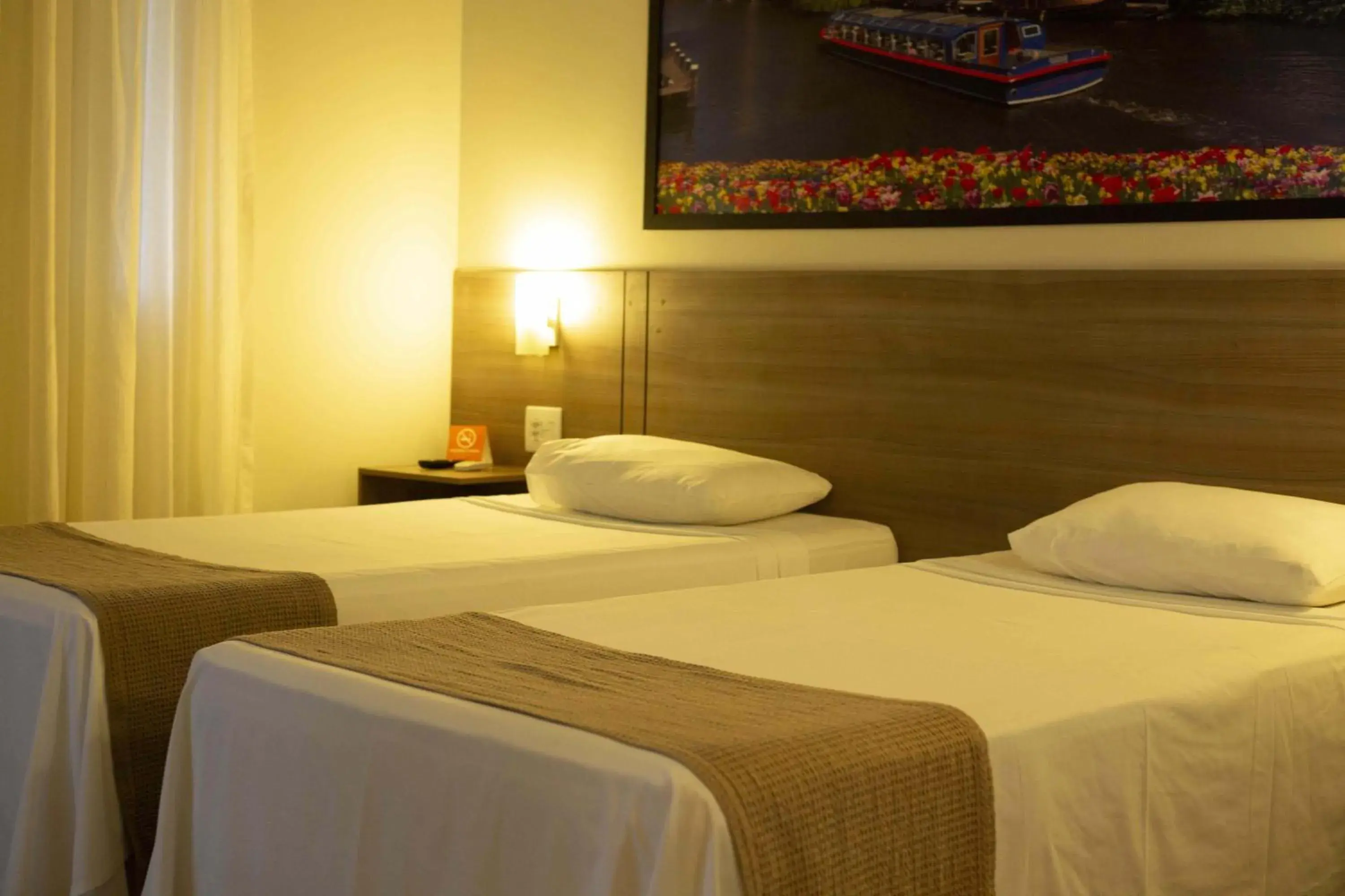 Bed in Hotel Amsterdam Montes Claros Bed in Hotel Amsterdam Montes Claros