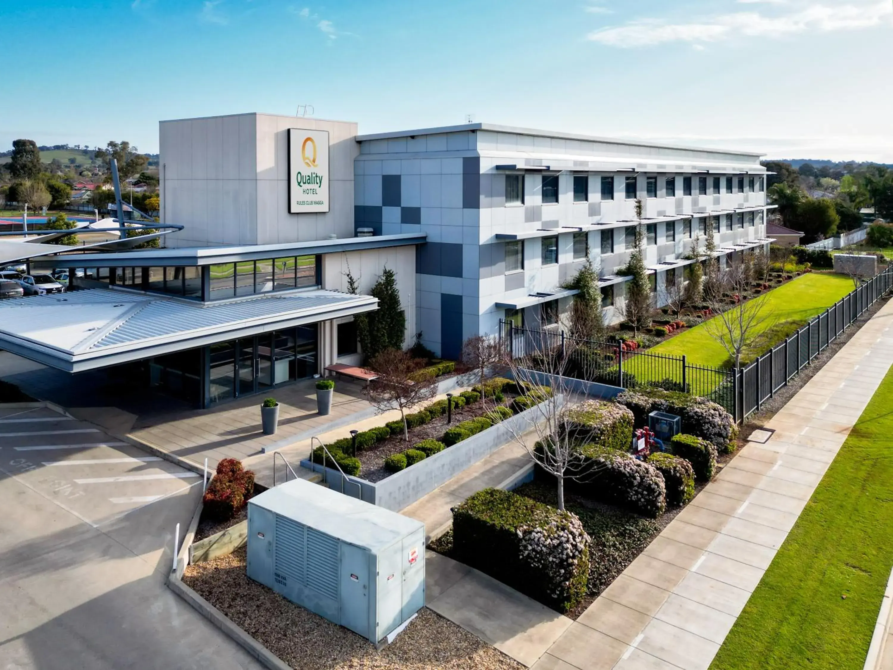 Property building in Quality Hotel Rules Club Wagga Property building in Quality Hotel Rules Club Wagga