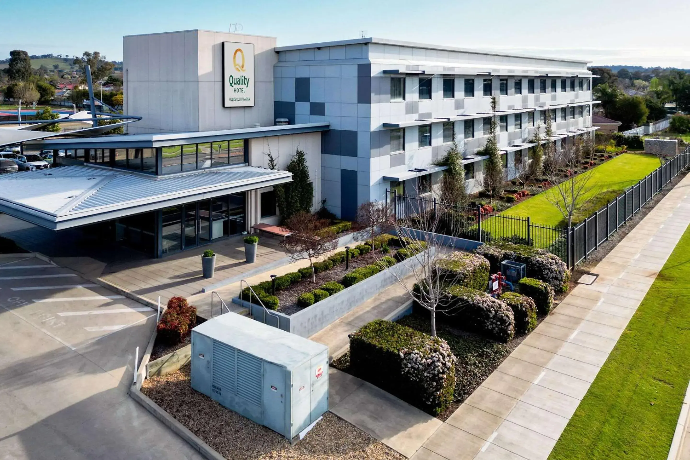 Property building in Quality Hotel Rules Club Wagga Property building in Quality Hotel Rules Club Wagga