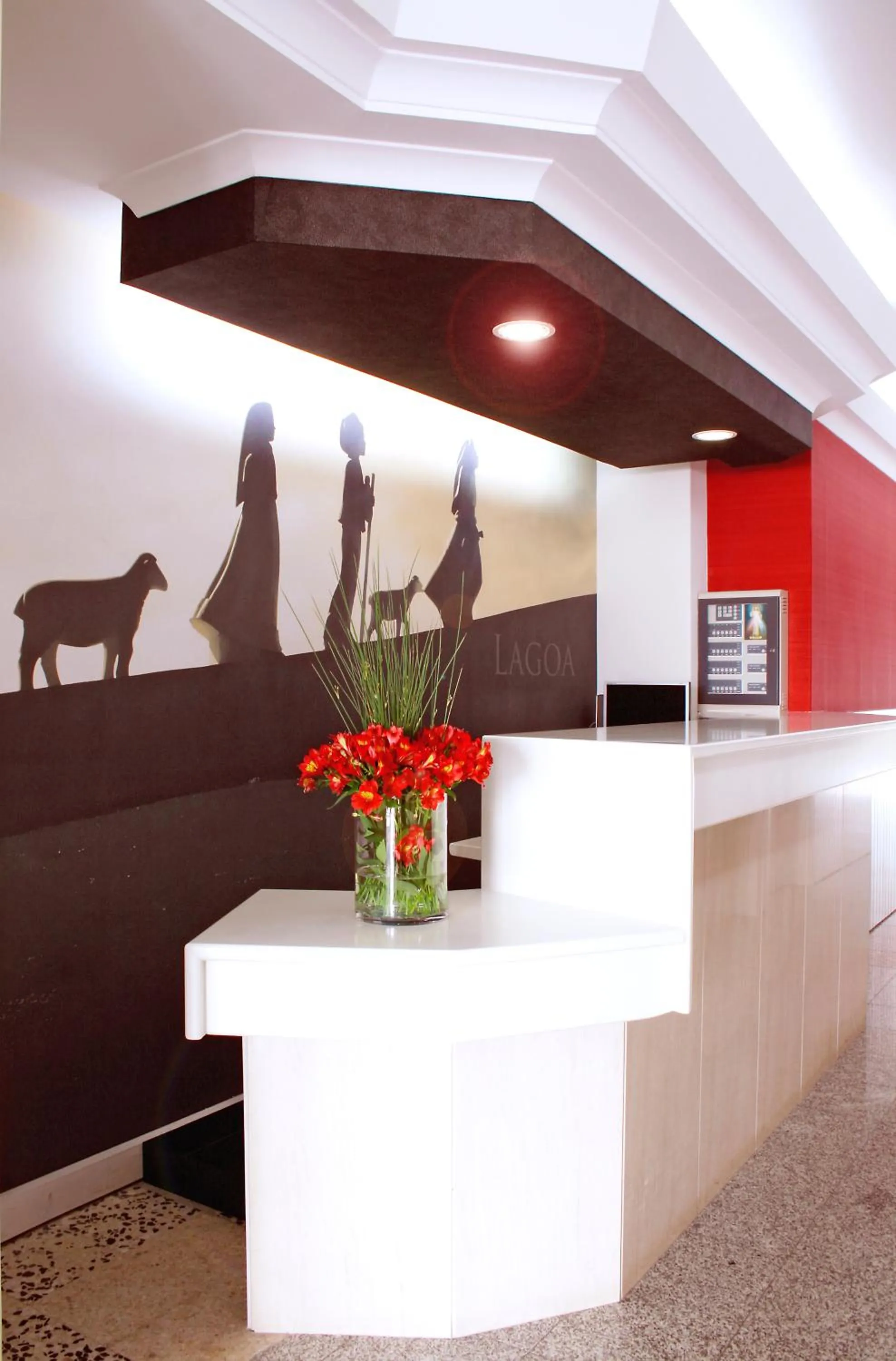 Lobby or reception in Hotel Lagoa dos Pastorinhos