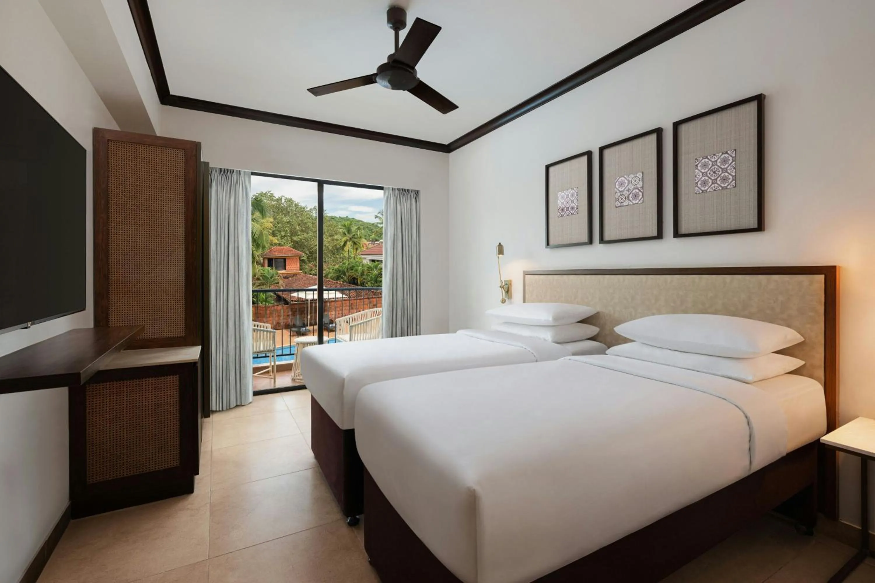 Photo of the whole room, Bed in Fairfield by Marriott Goa Anjuna