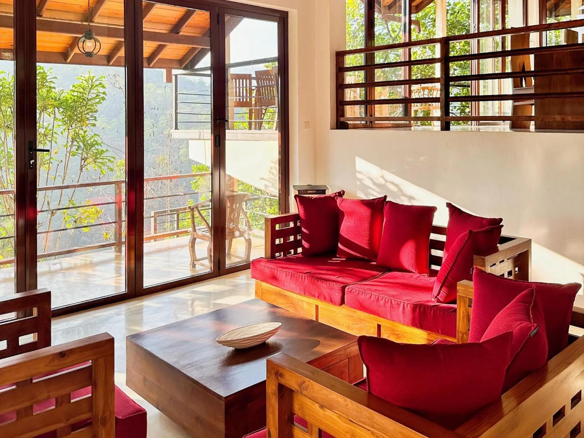 Living room in Aqua Dunhinda Villa