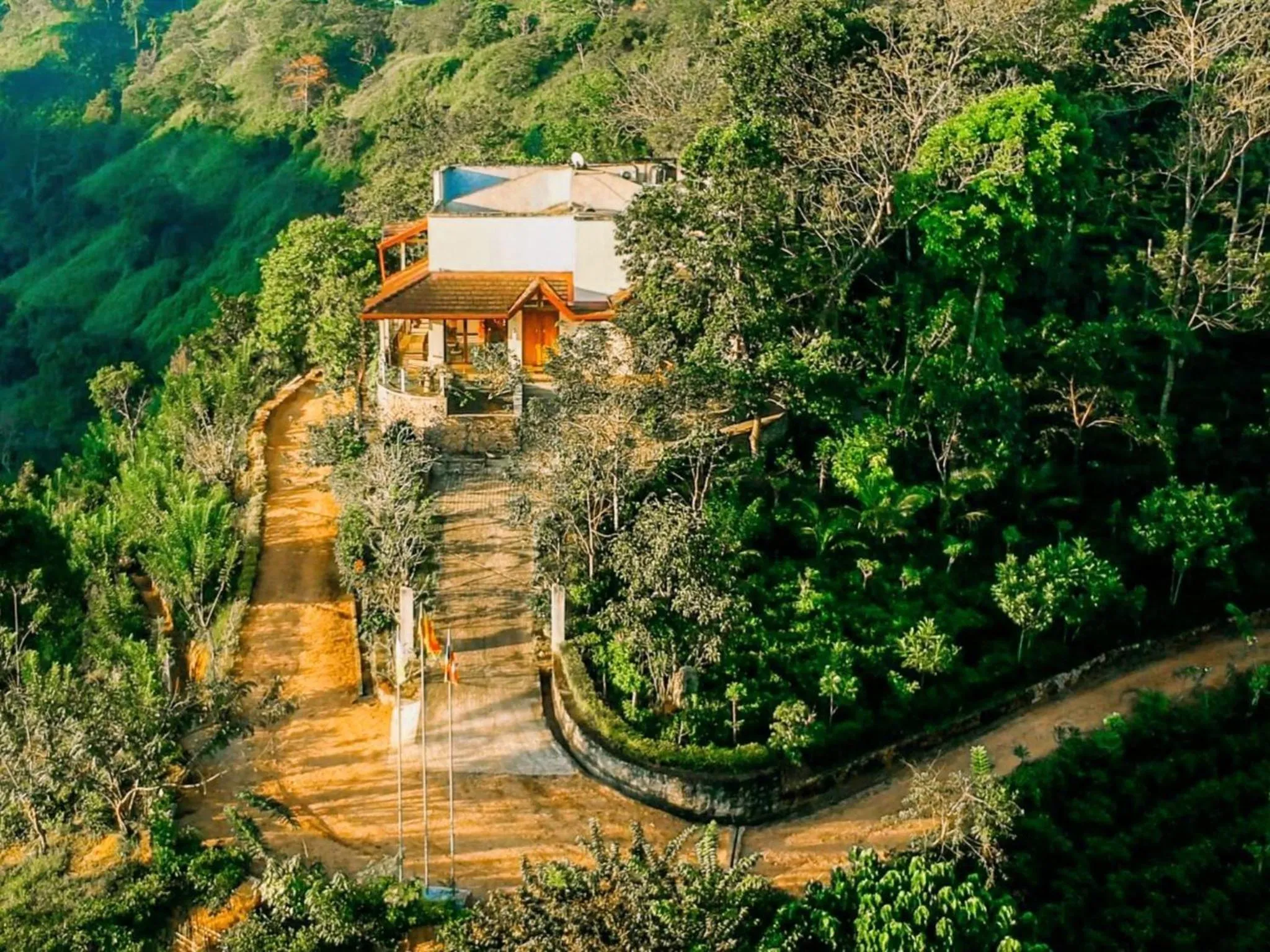 Bird's eye view in Aqua Dunhinda Villa
