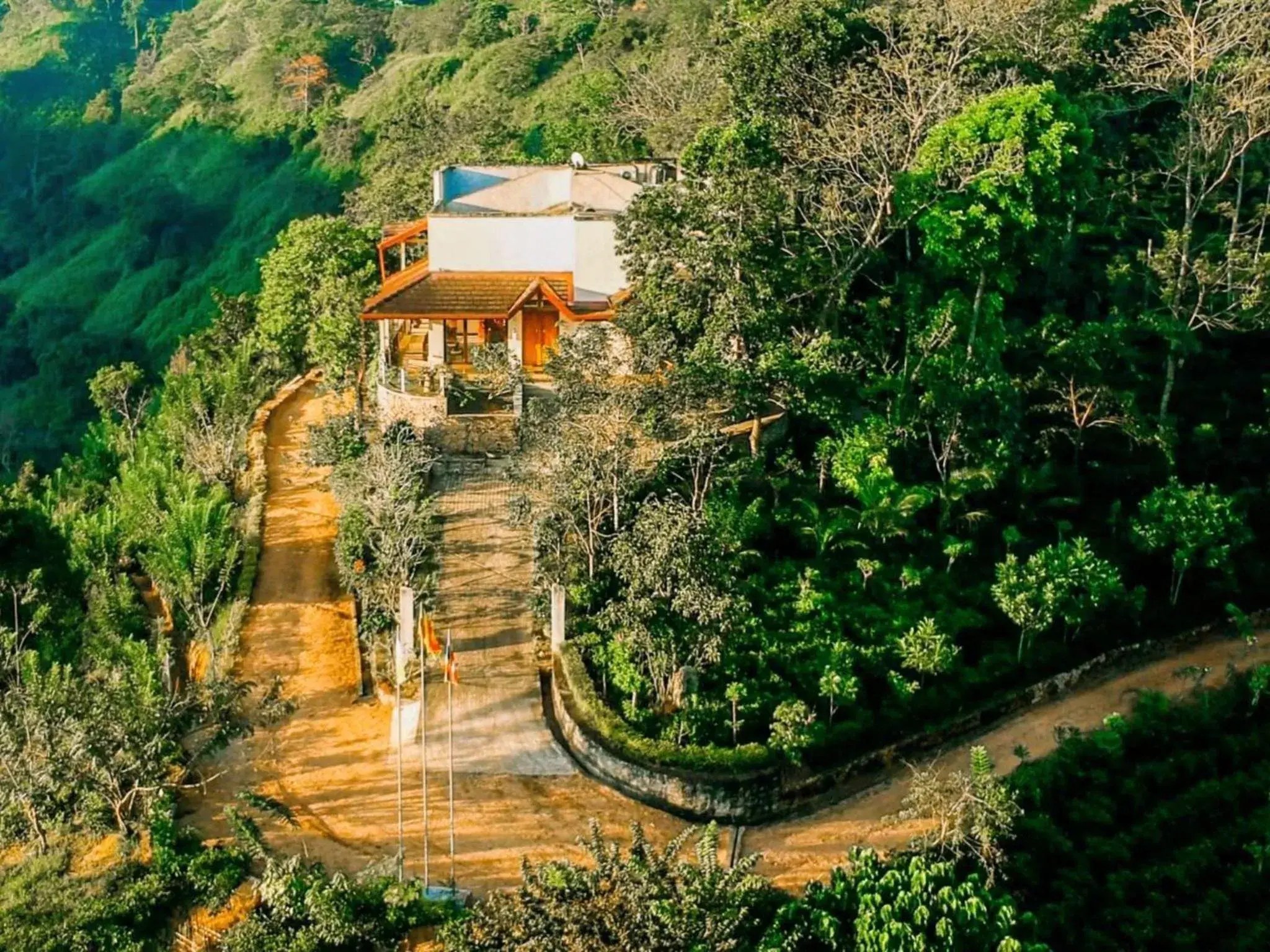 Bird's eye view in Aqua Dunhinda Villa Bird's eye view in Aqua Dunhinda Villa
