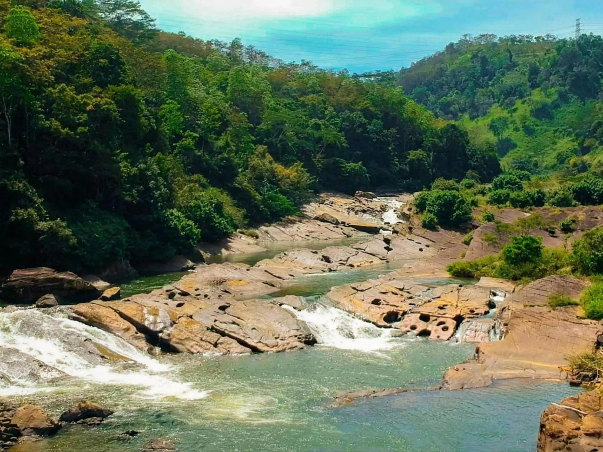 Natural landscape in Aqua Dunhinda Villa