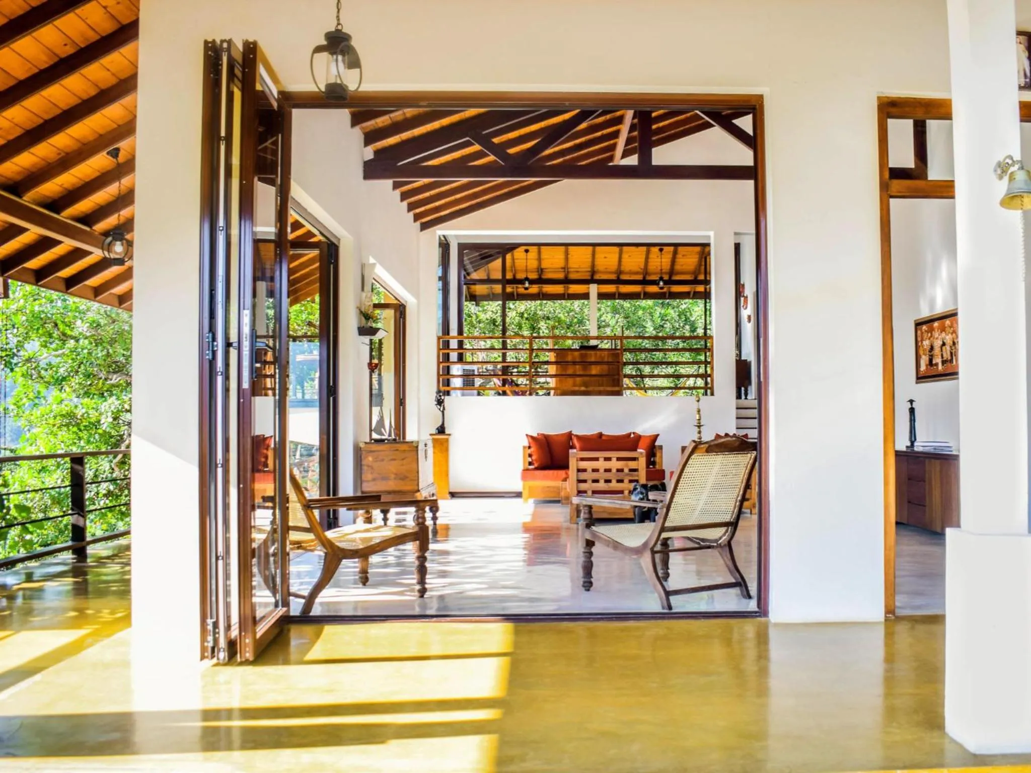 Living room in Aqua Dunhinda Villa