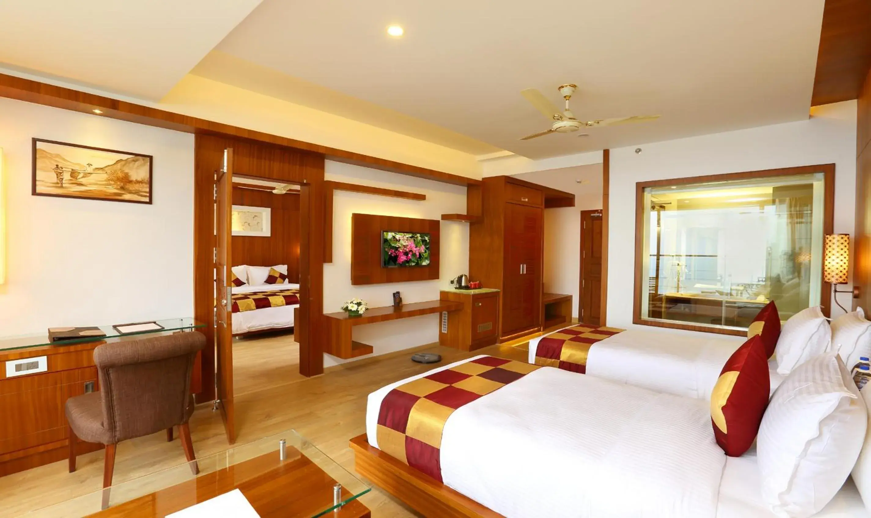 Photo of the whole room, Bed in Amber Dale Luxury Hotel & Spa, Munnar Photo of the whole room, Bed in Amber Dale Luxury Hotel & Spa, Munnar