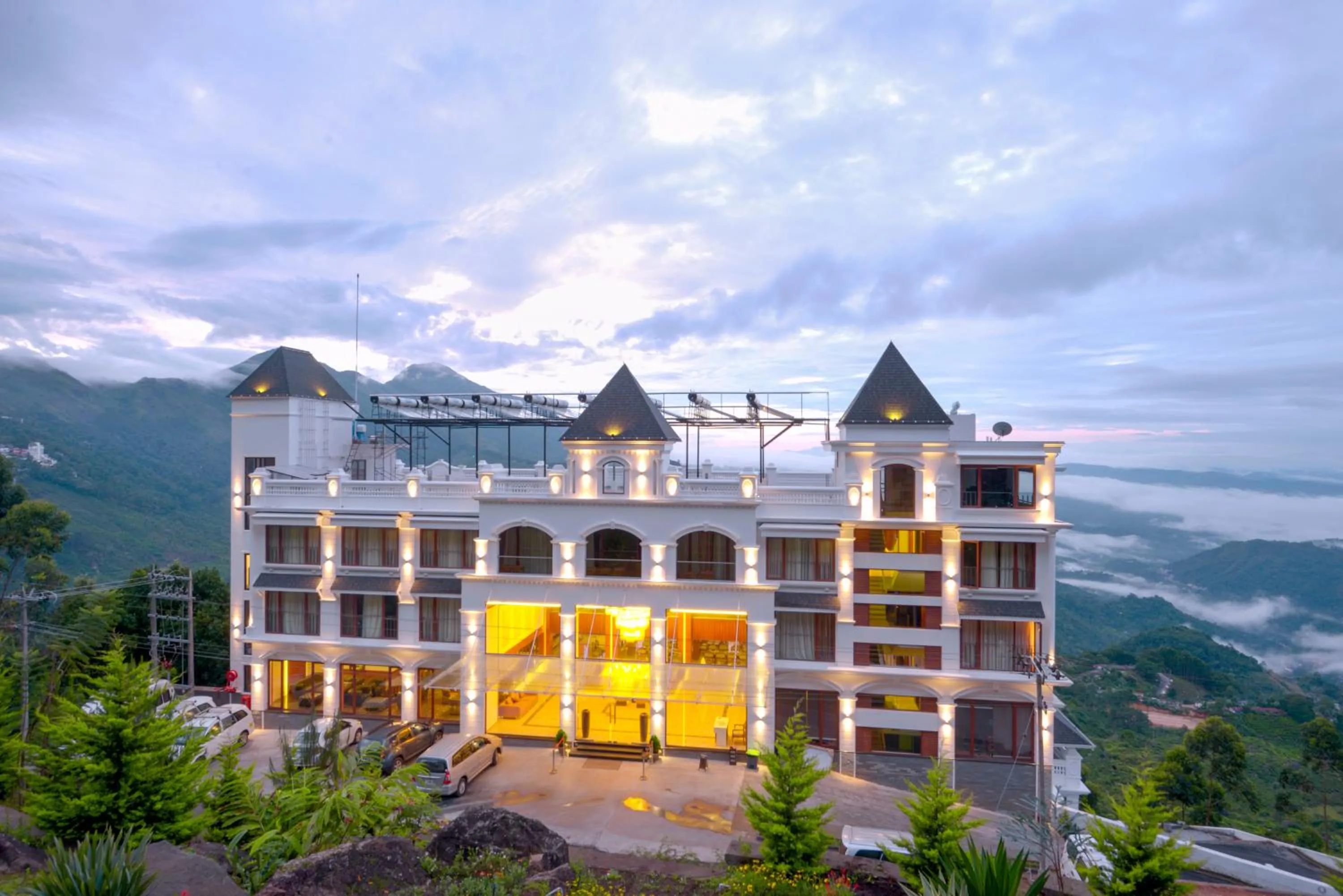 Property building in Amber Dale Luxury Hotel & Spa, Munnar