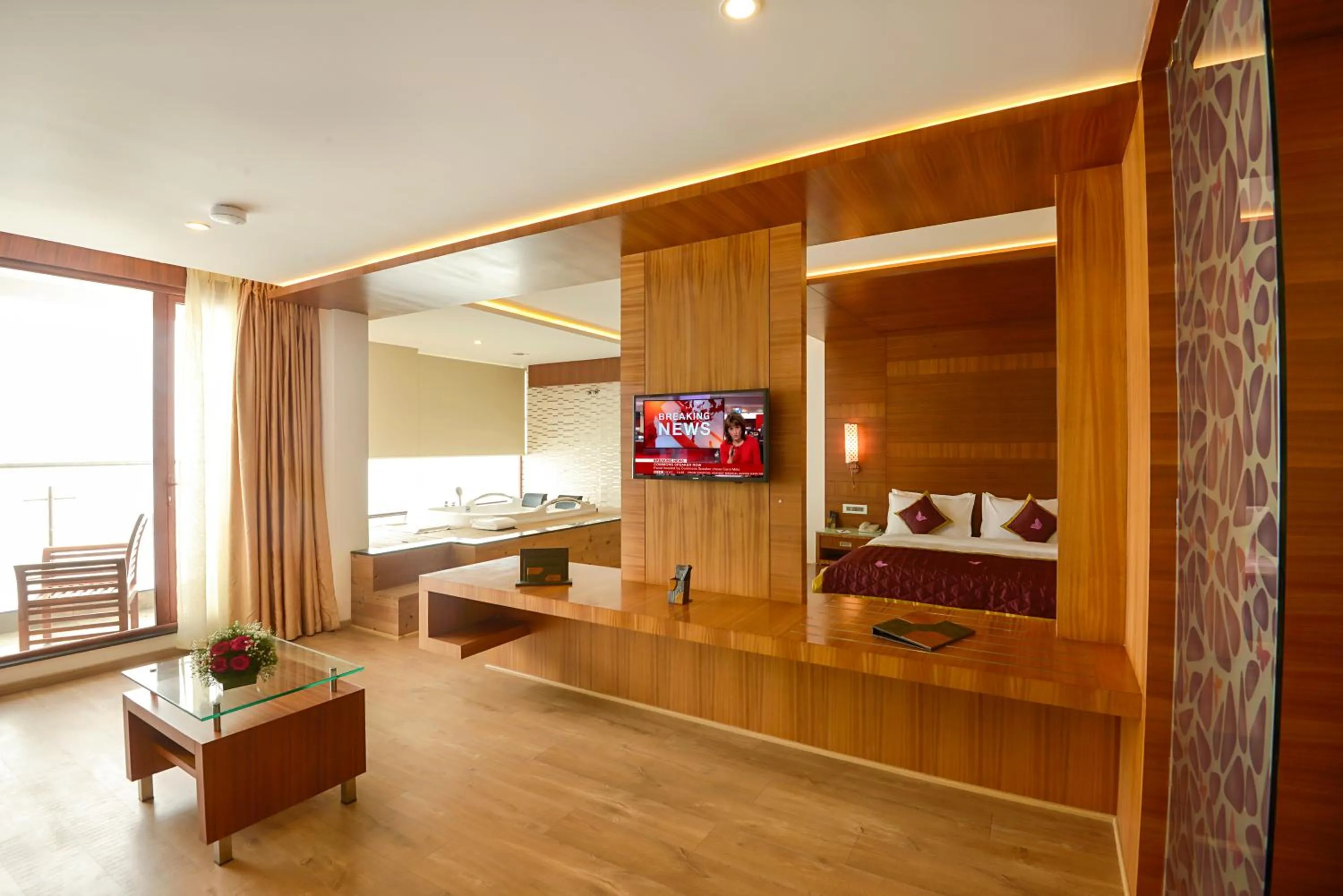 Photo of the whole room in Amber Dale Luxury Hotel & Spa, Munnar