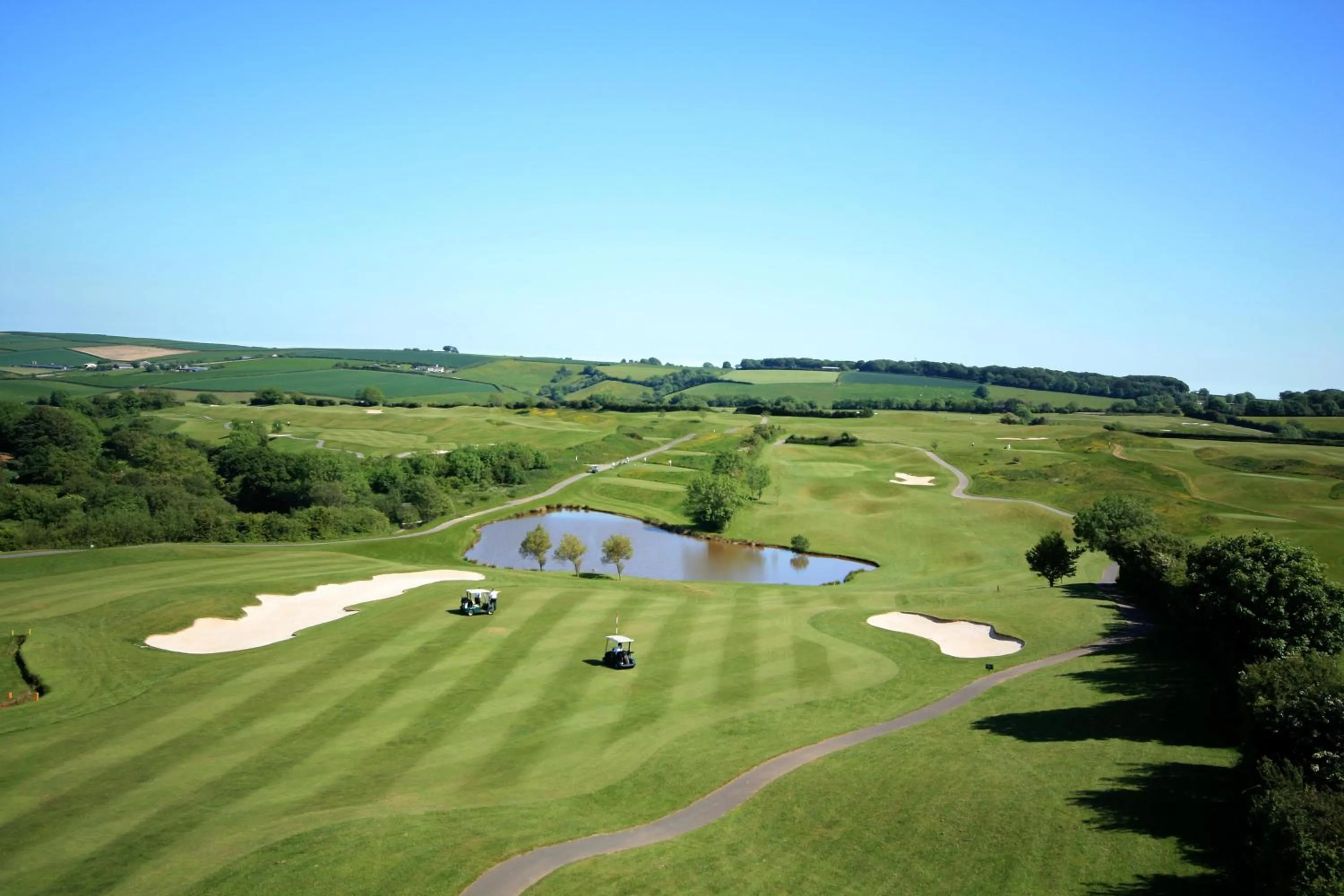 Golfcourse in Best Western The Dartmouth Hotel, Golf & Spa