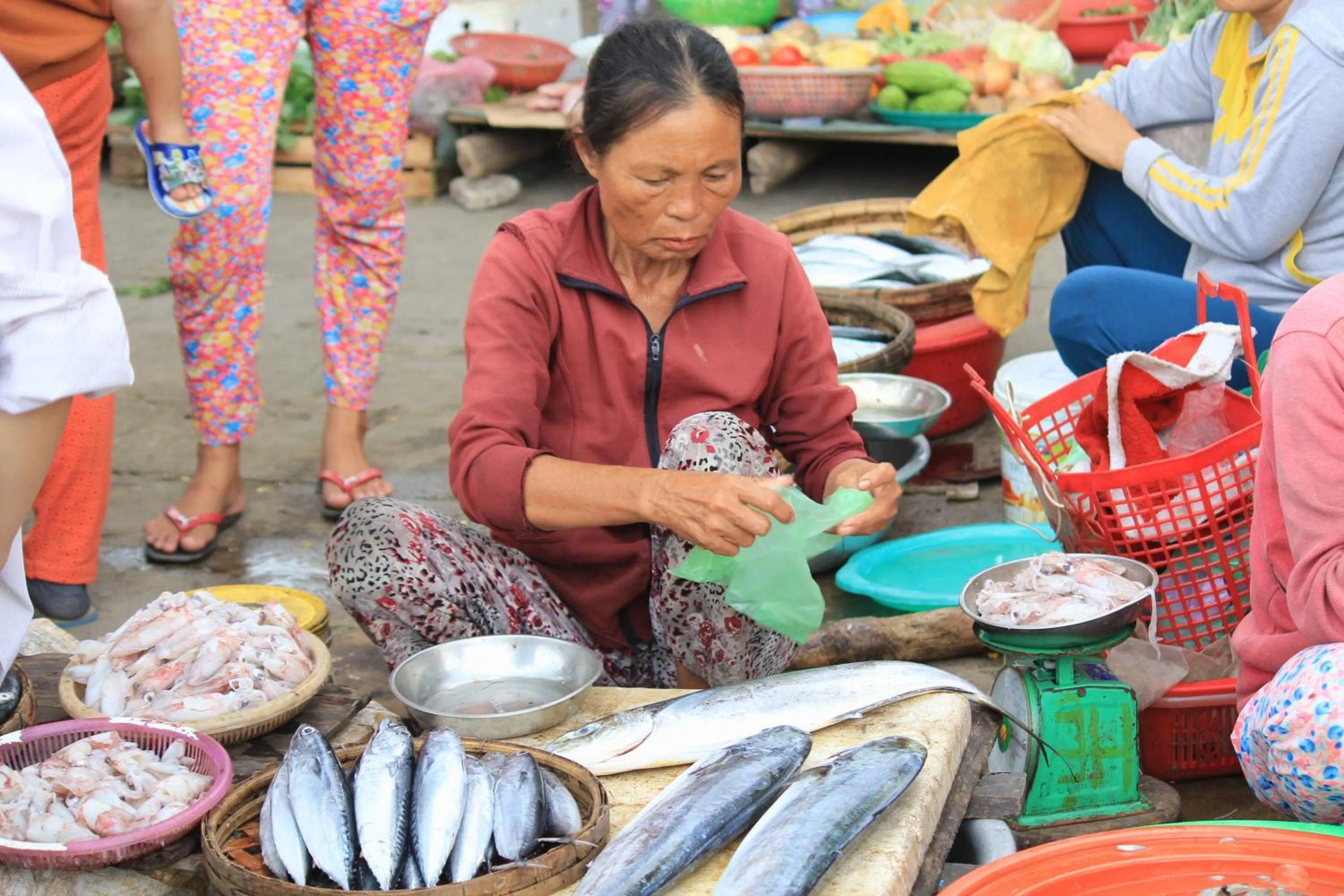 Shopping Area in Lang Dong An Bang