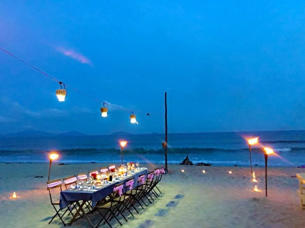 Beach in Lang Dong An Bang