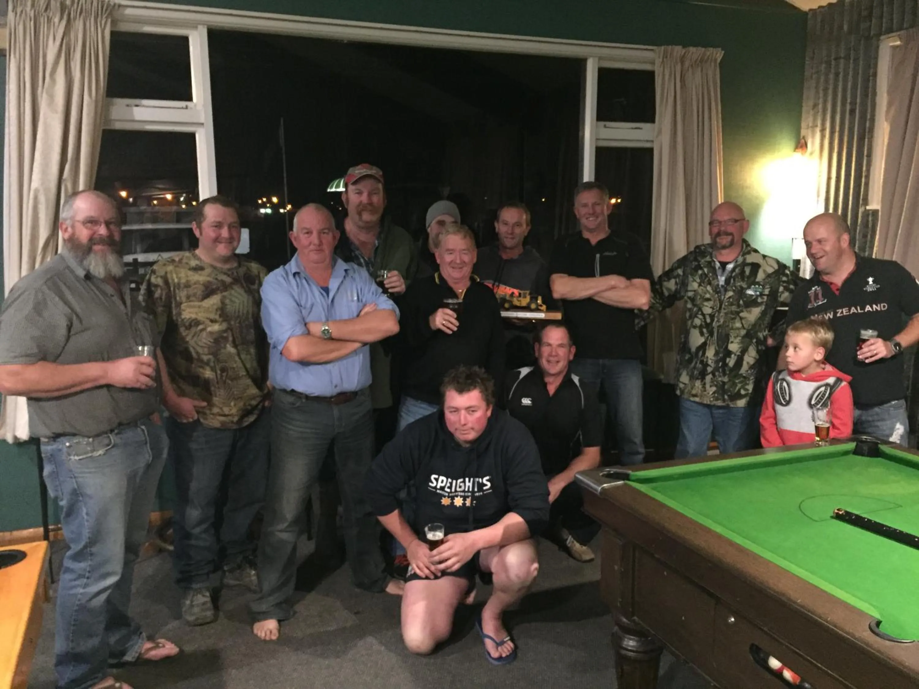 Billiard in Otematata's Best Dam Pub