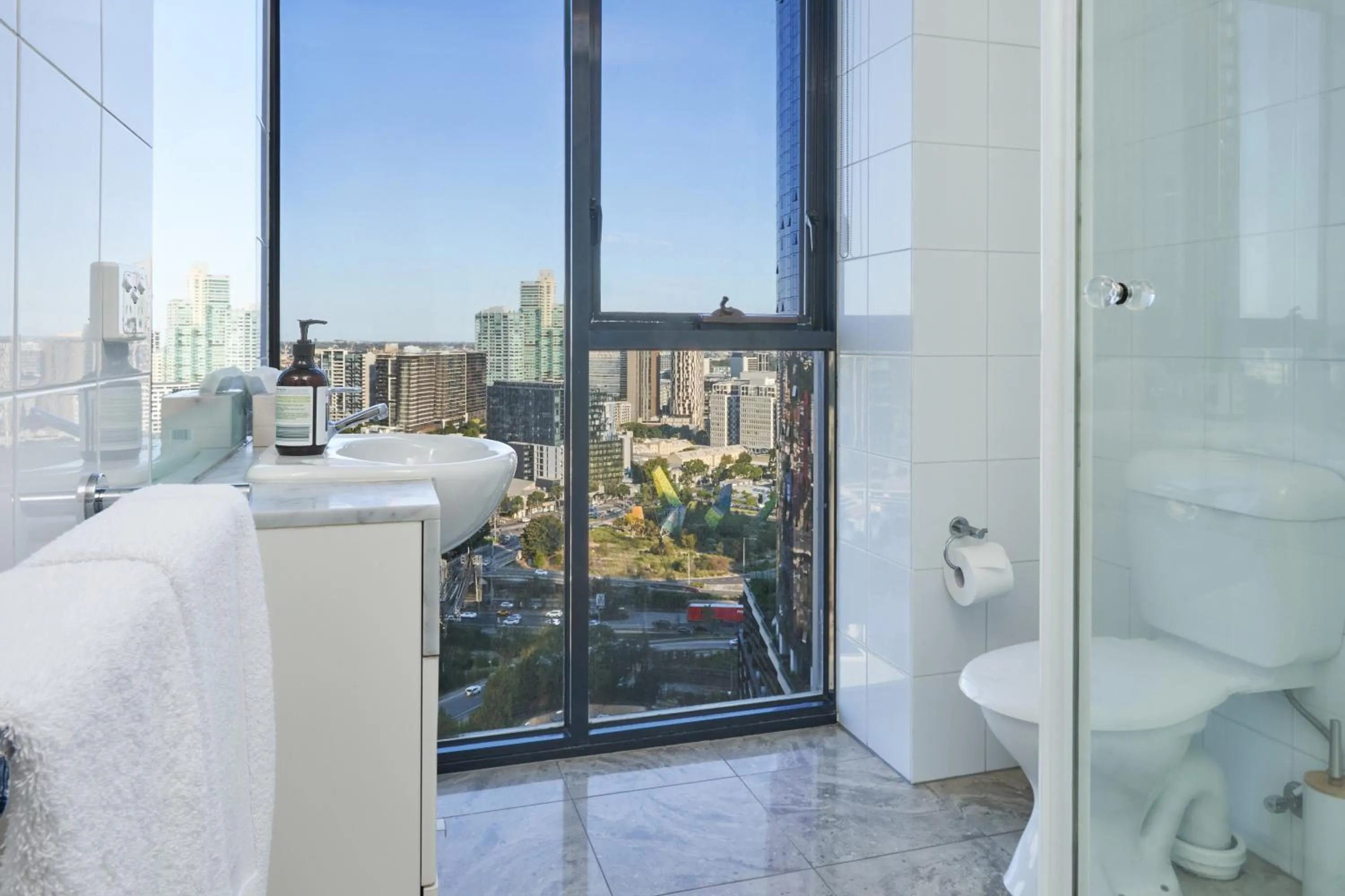 Shower in Exclusive Stays - Sentinel