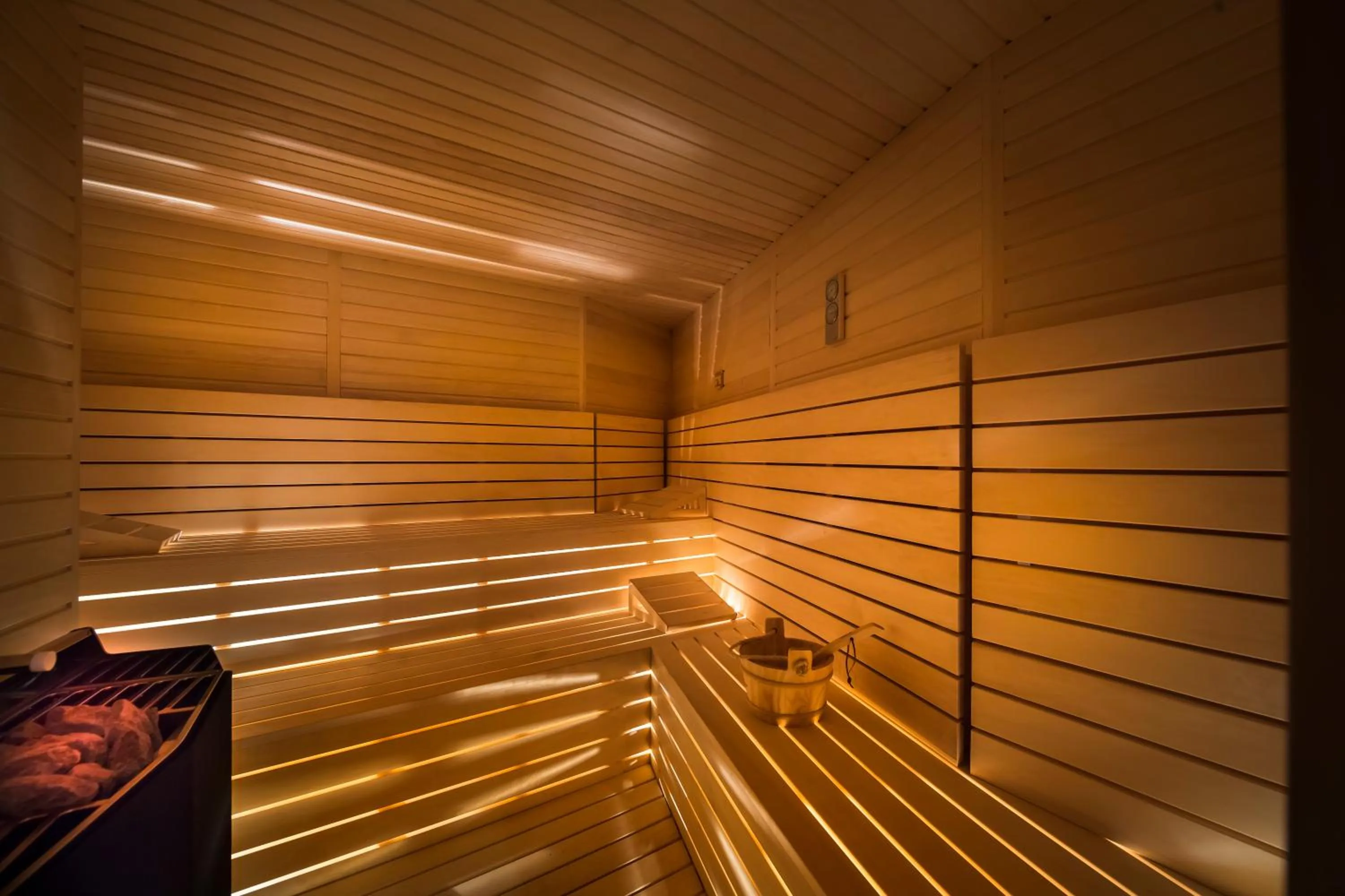 Sauna in Maistra Select Family Hotel Amarin