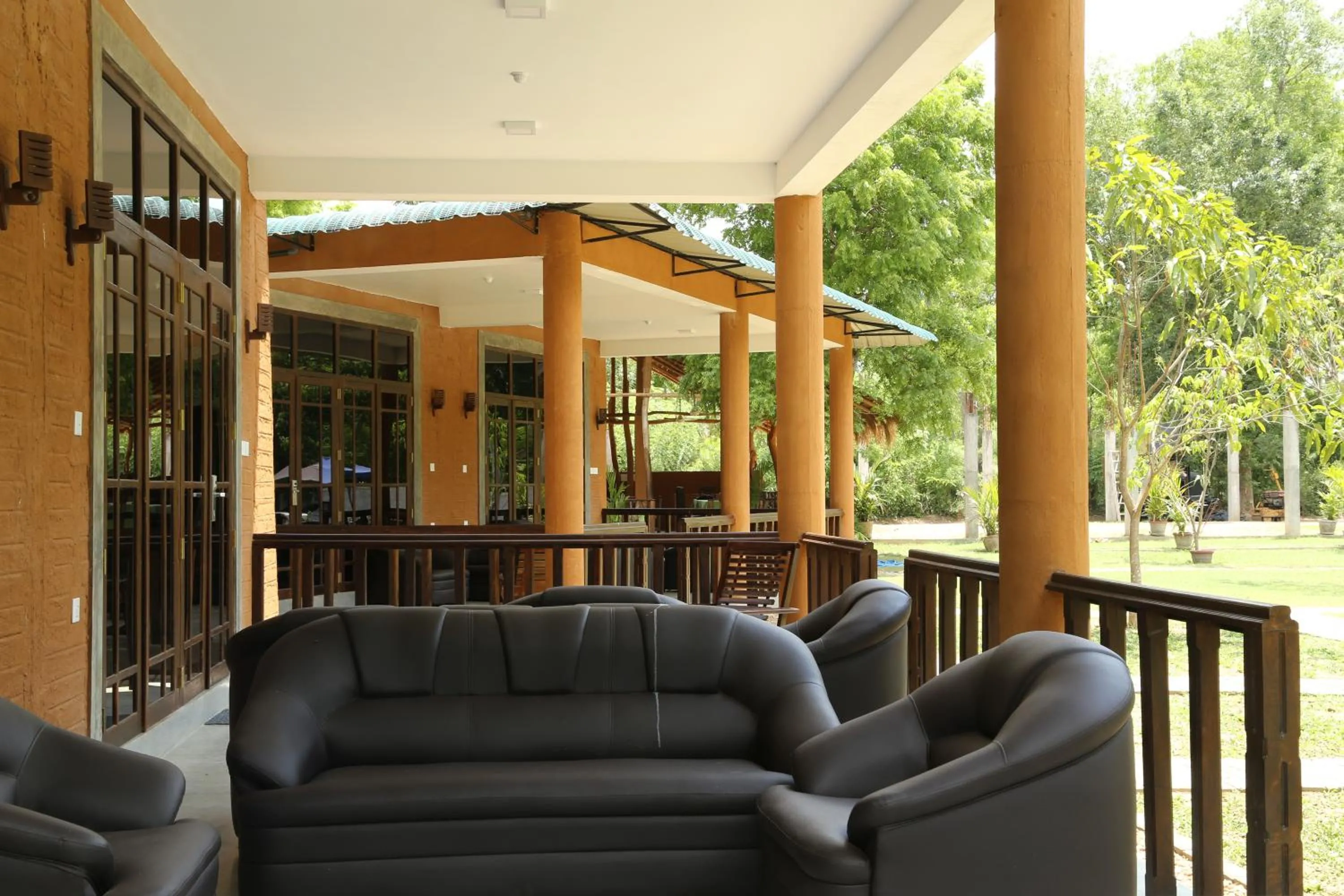 Patio in The Grand Yala Hotel