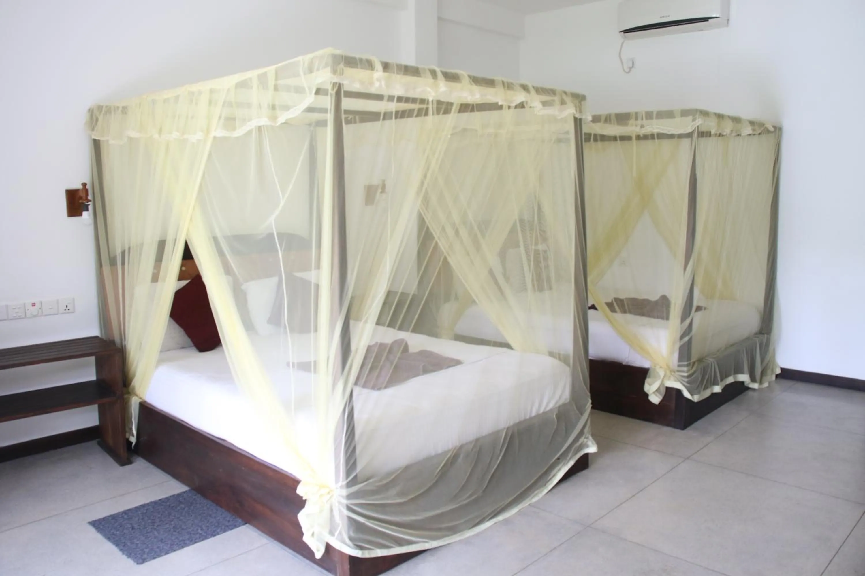 Bed in The Grand Yala Hotel