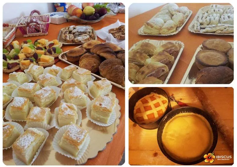 Food and drinks in Ibiscus B&B