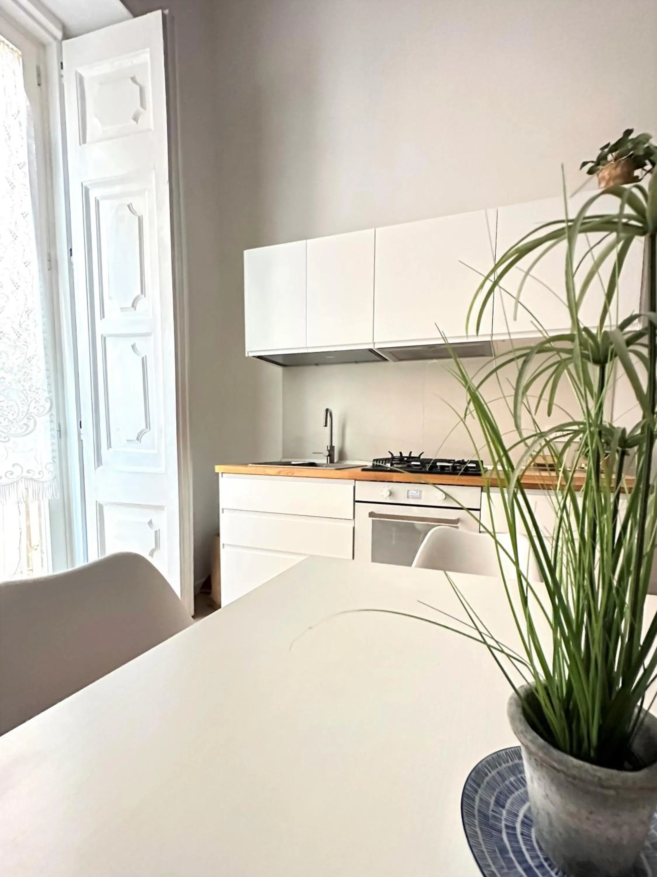 Kitchen or kitchenette in B&B San Carlo