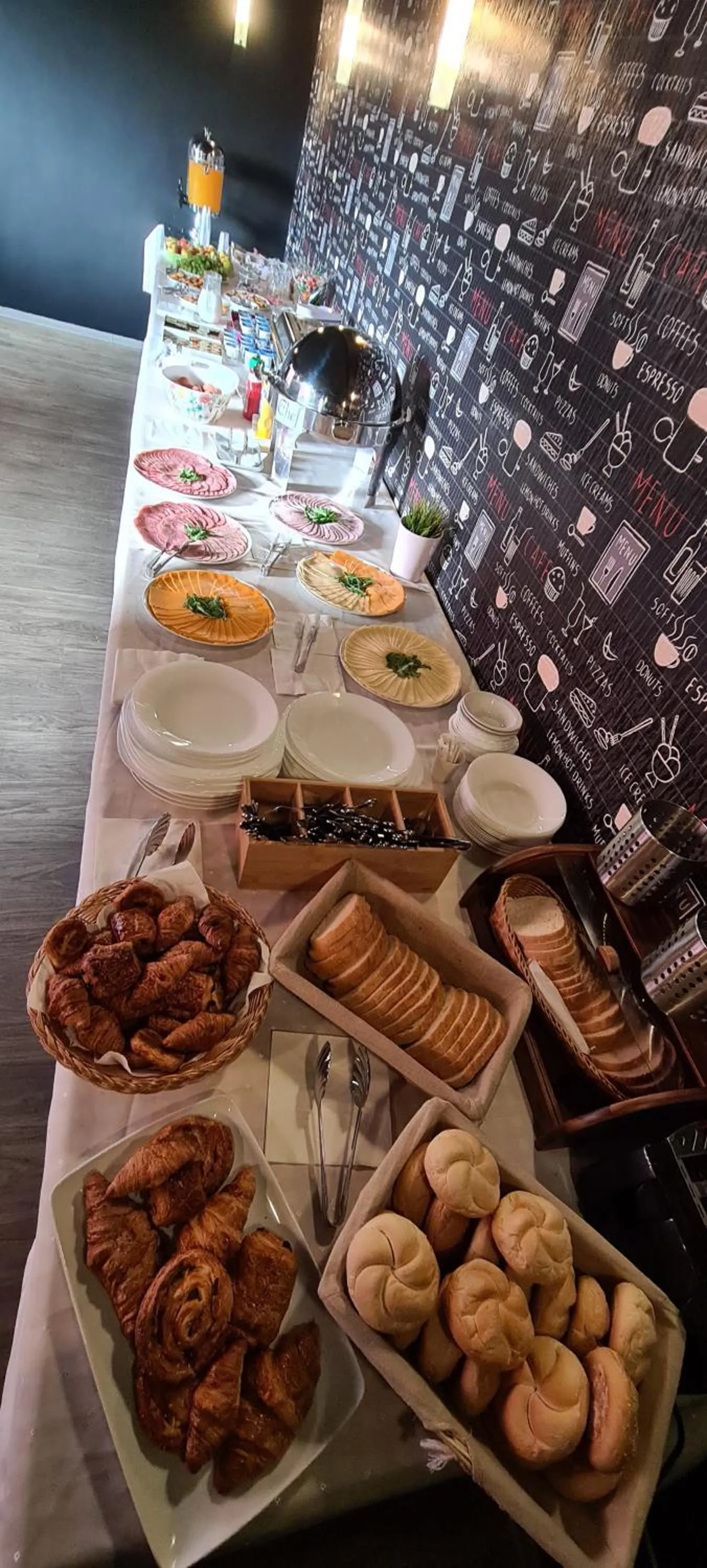 Breakfast in Hotel Olimp