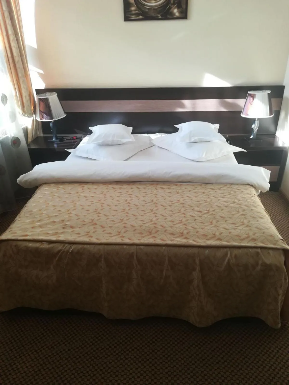 Photo of the whole room, Bed in Indiana Hotel