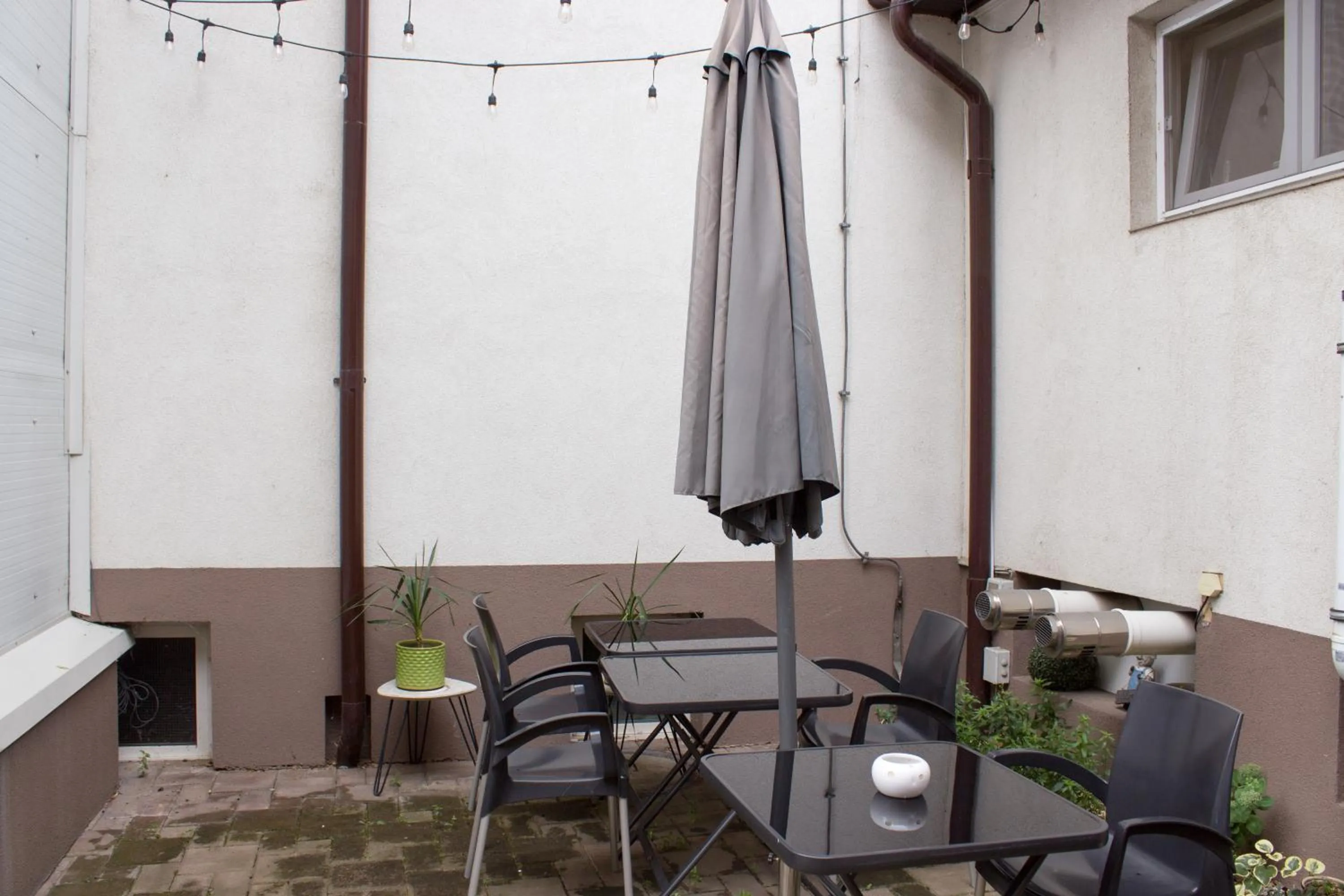 Patio in Hotel Silva