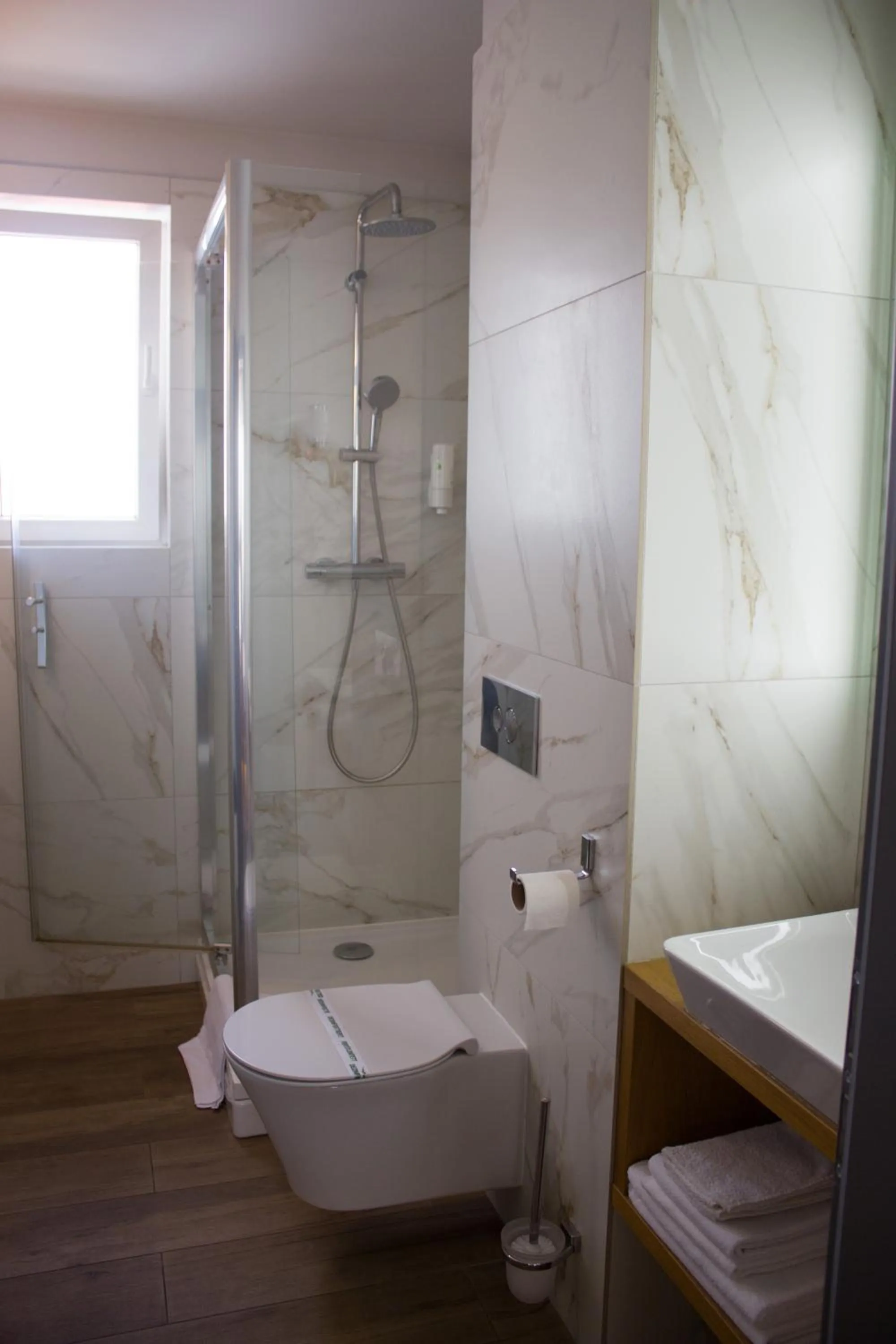 Shower in Hotel Silva