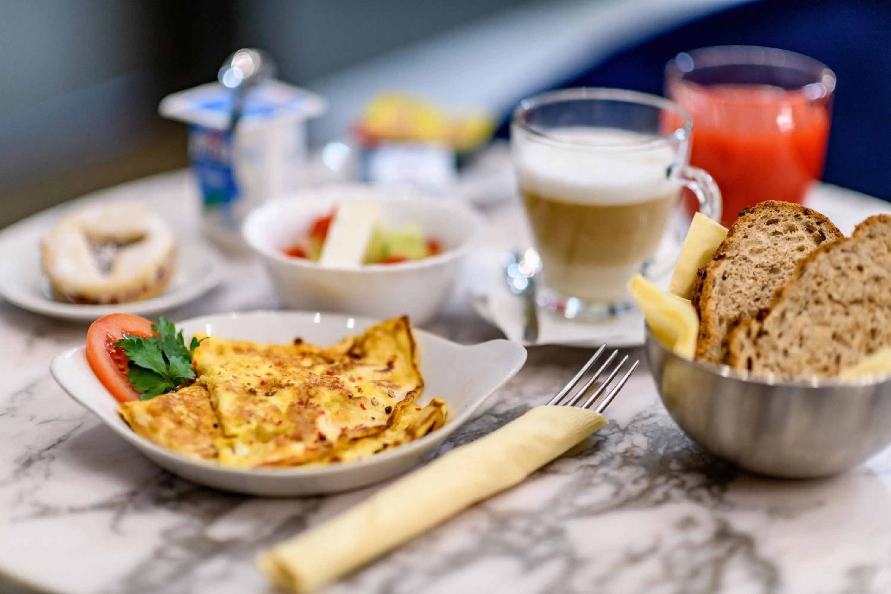 Food close-up in Hotel Silva