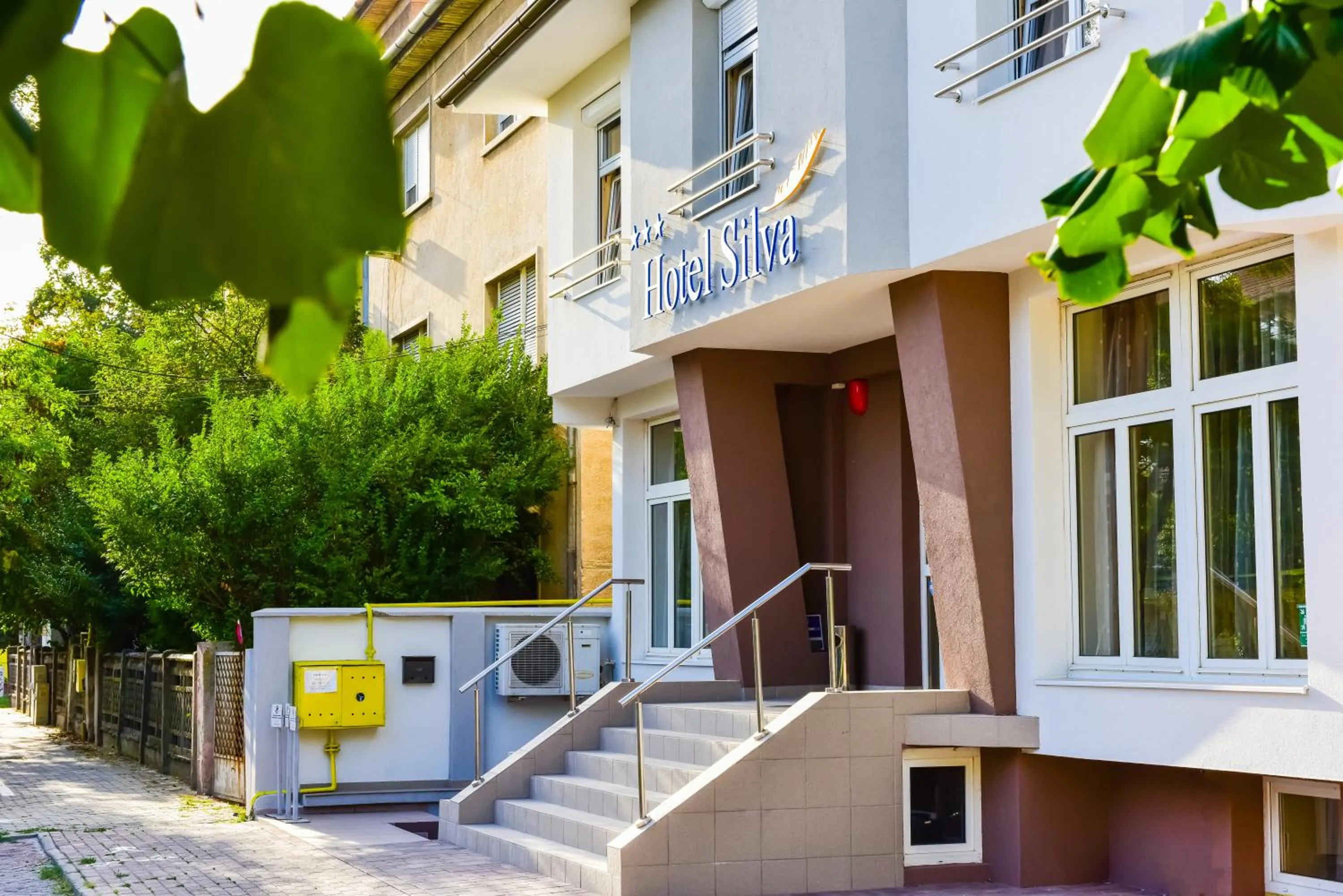 Facade/entrance in Hotel Silva