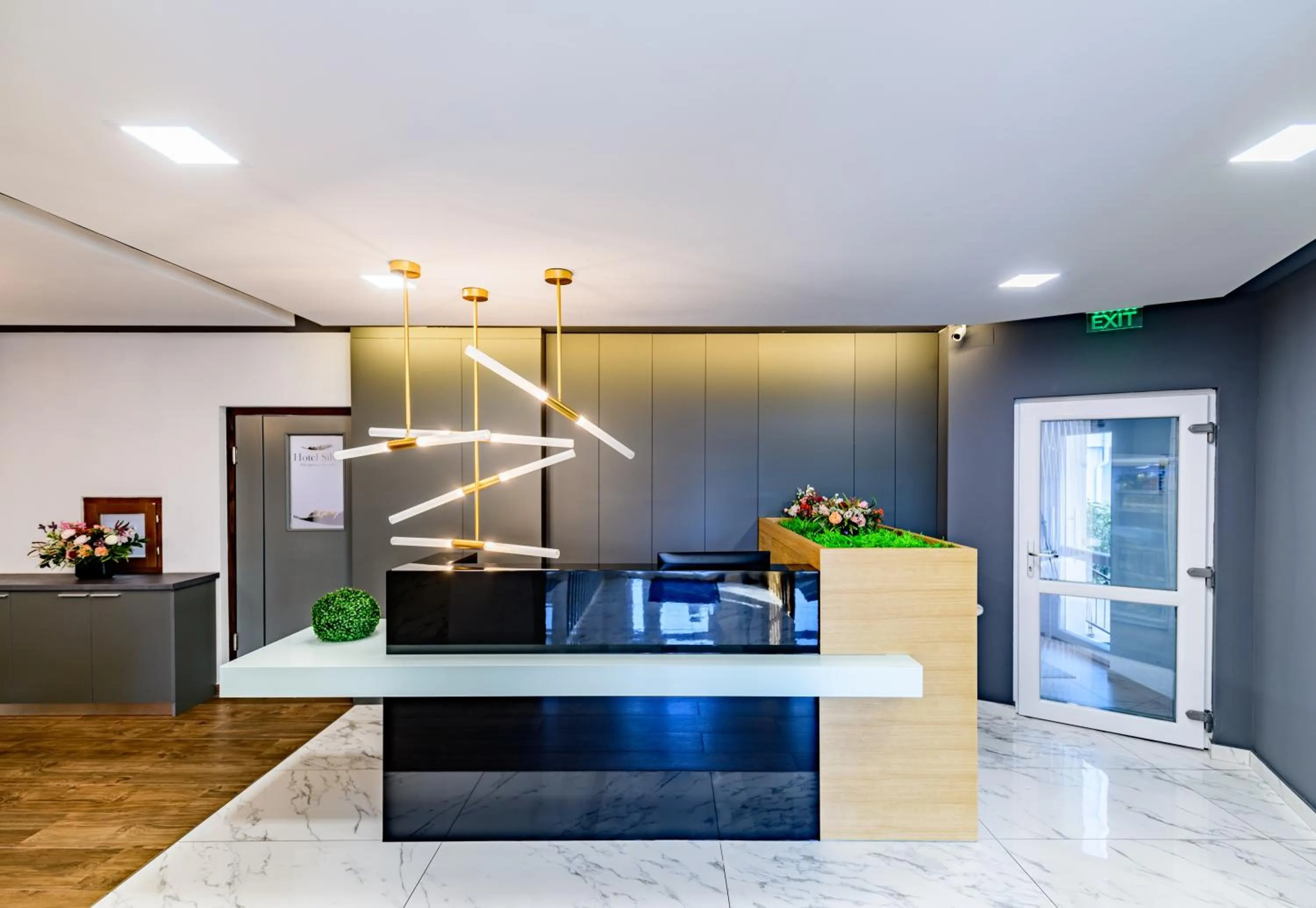 Lobby or reception in Hotel Silva