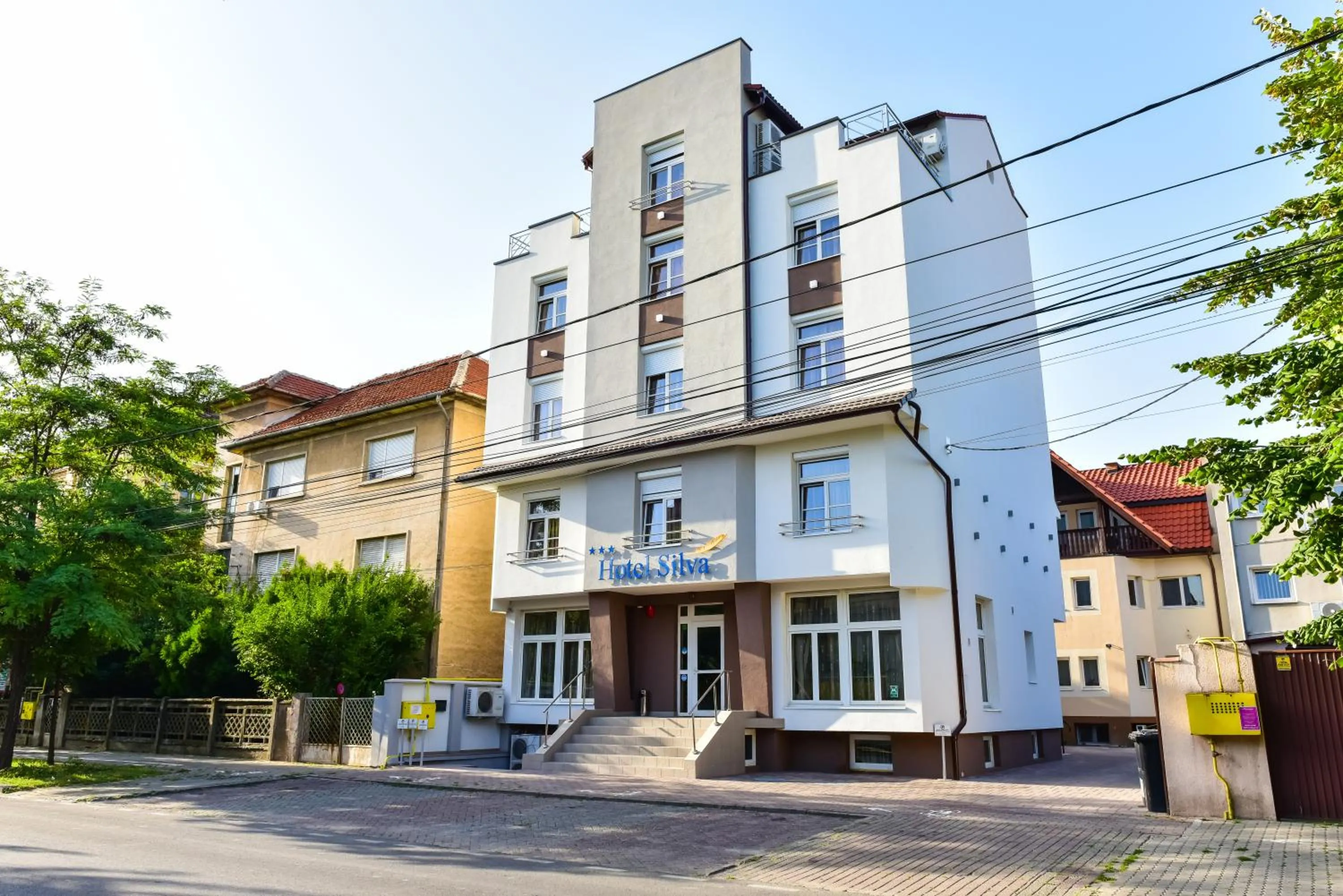 Facade/entrance in Hotel Silva