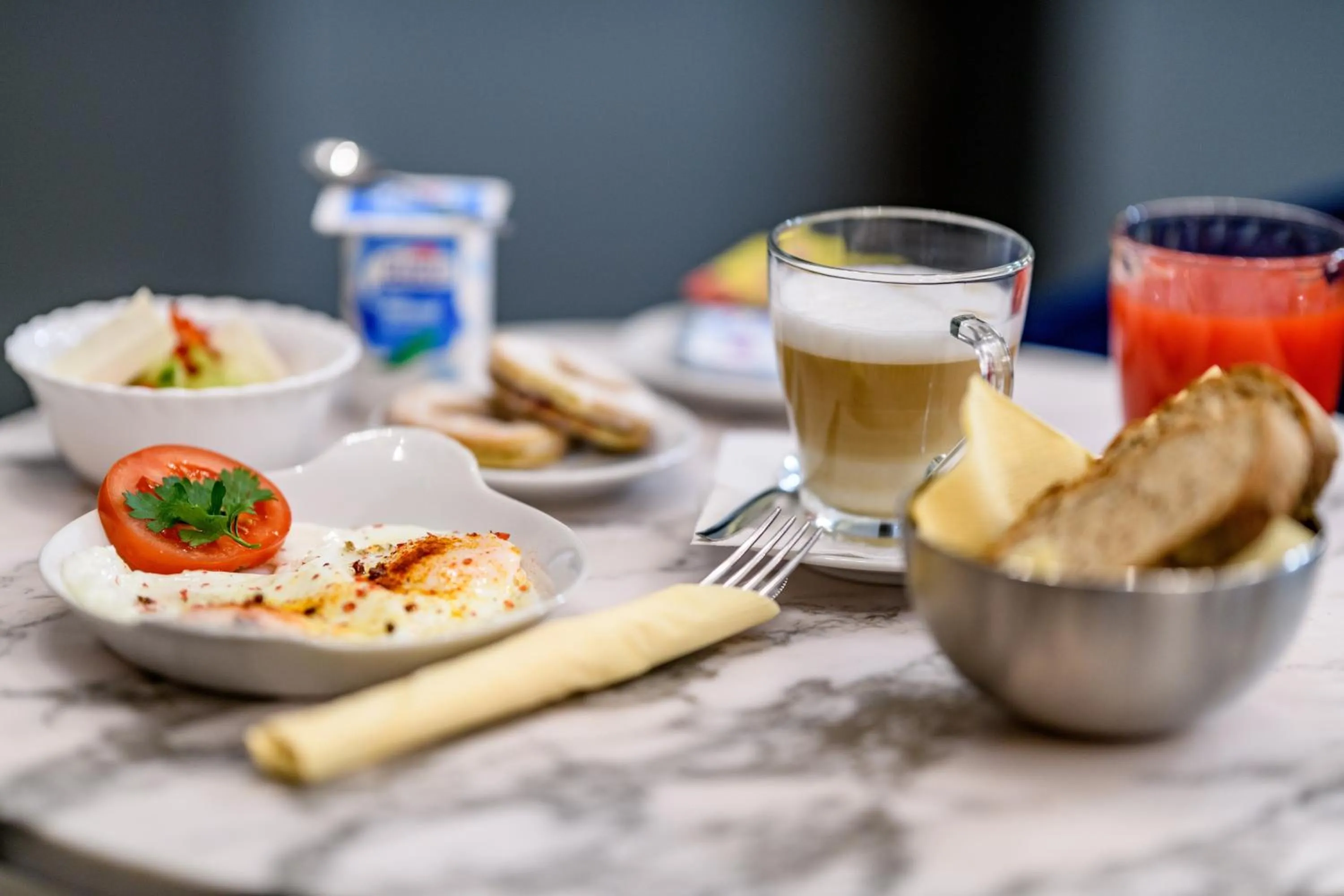 Food close-up in Hotel Silva