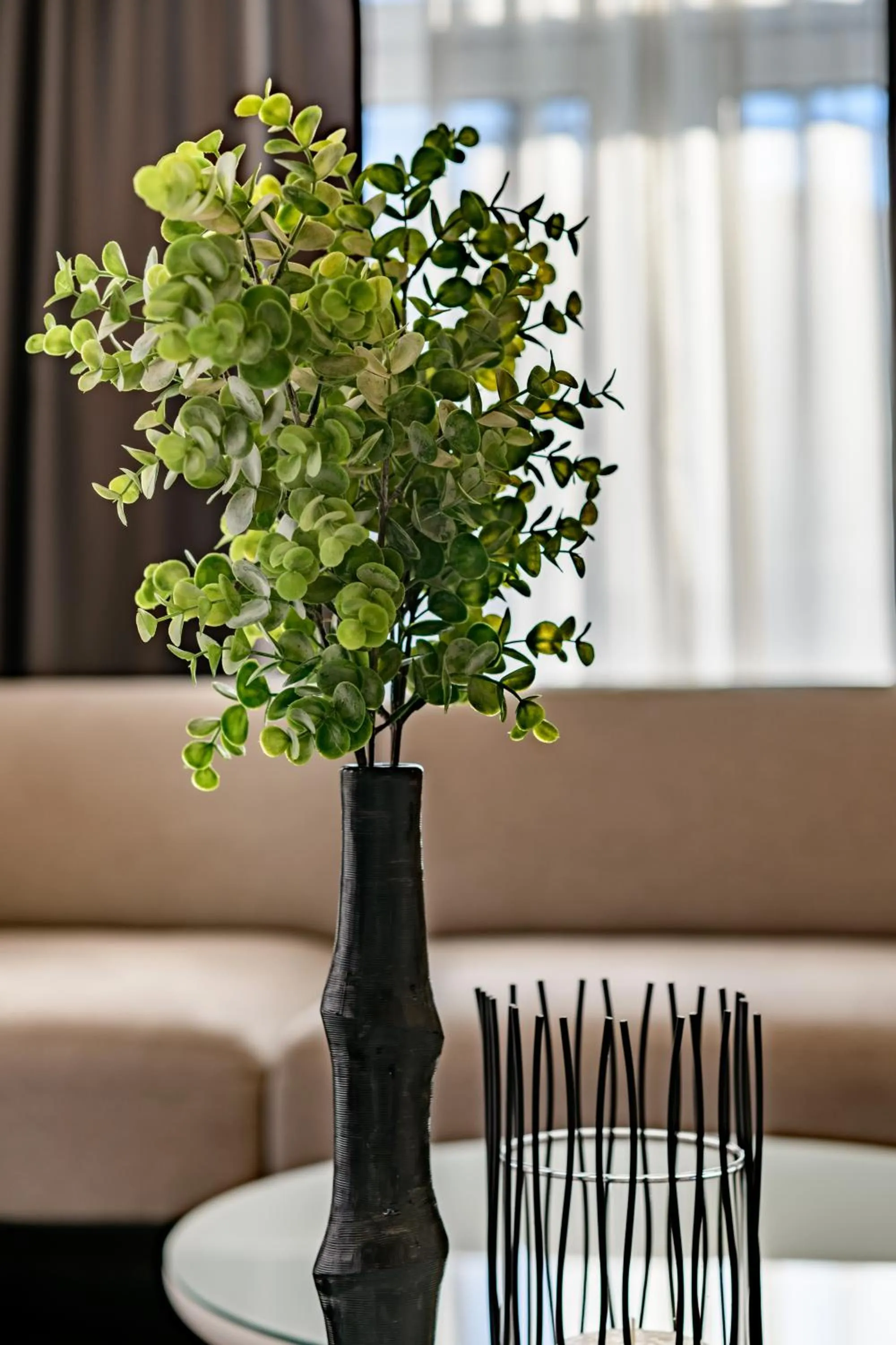 Seating area in Hotel Silva