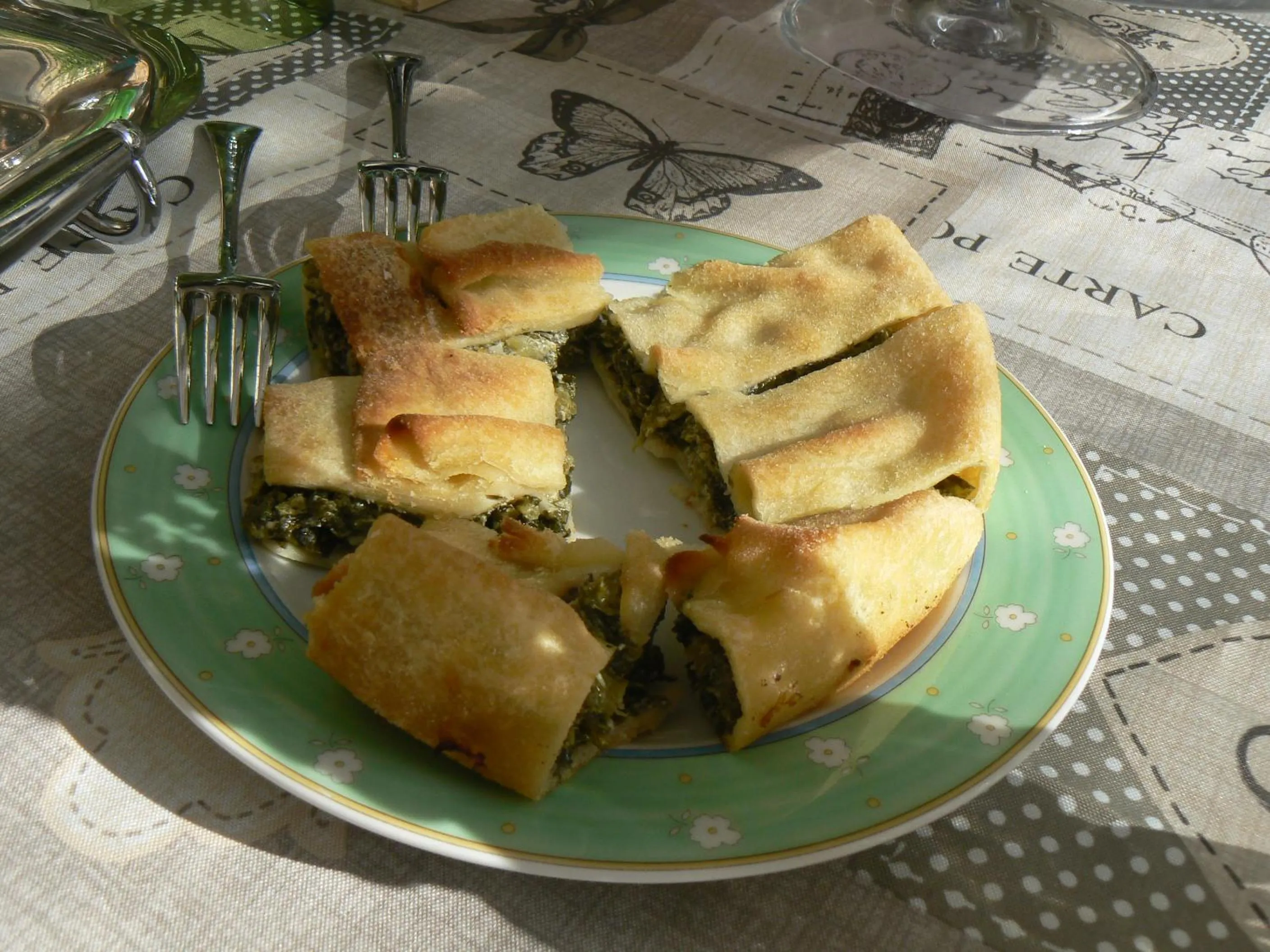 Italian breakfast in B&B Lercari