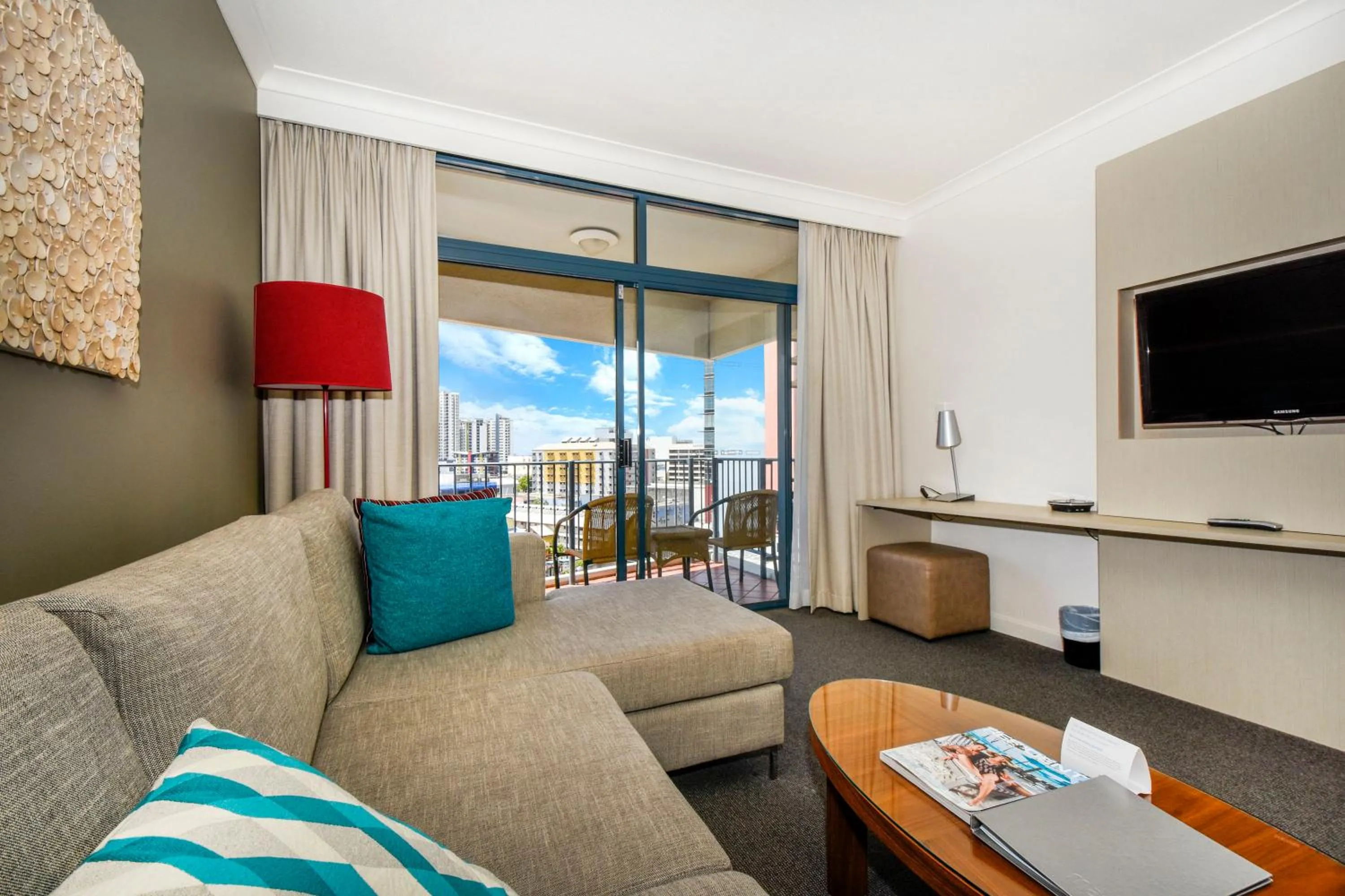 Living room in Mantra on The Esplanade