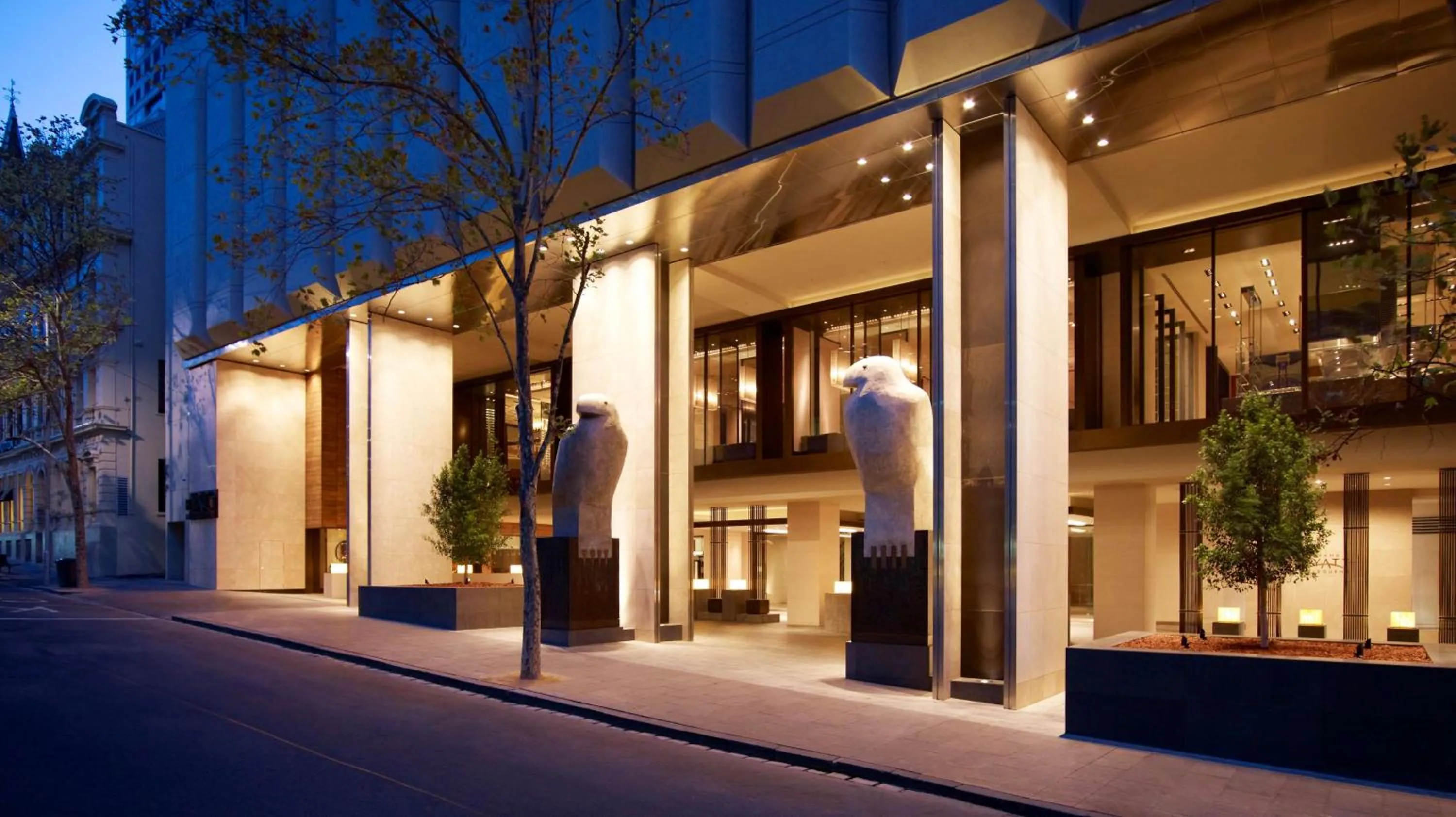 Property building in Grand Hyatt Melbourne